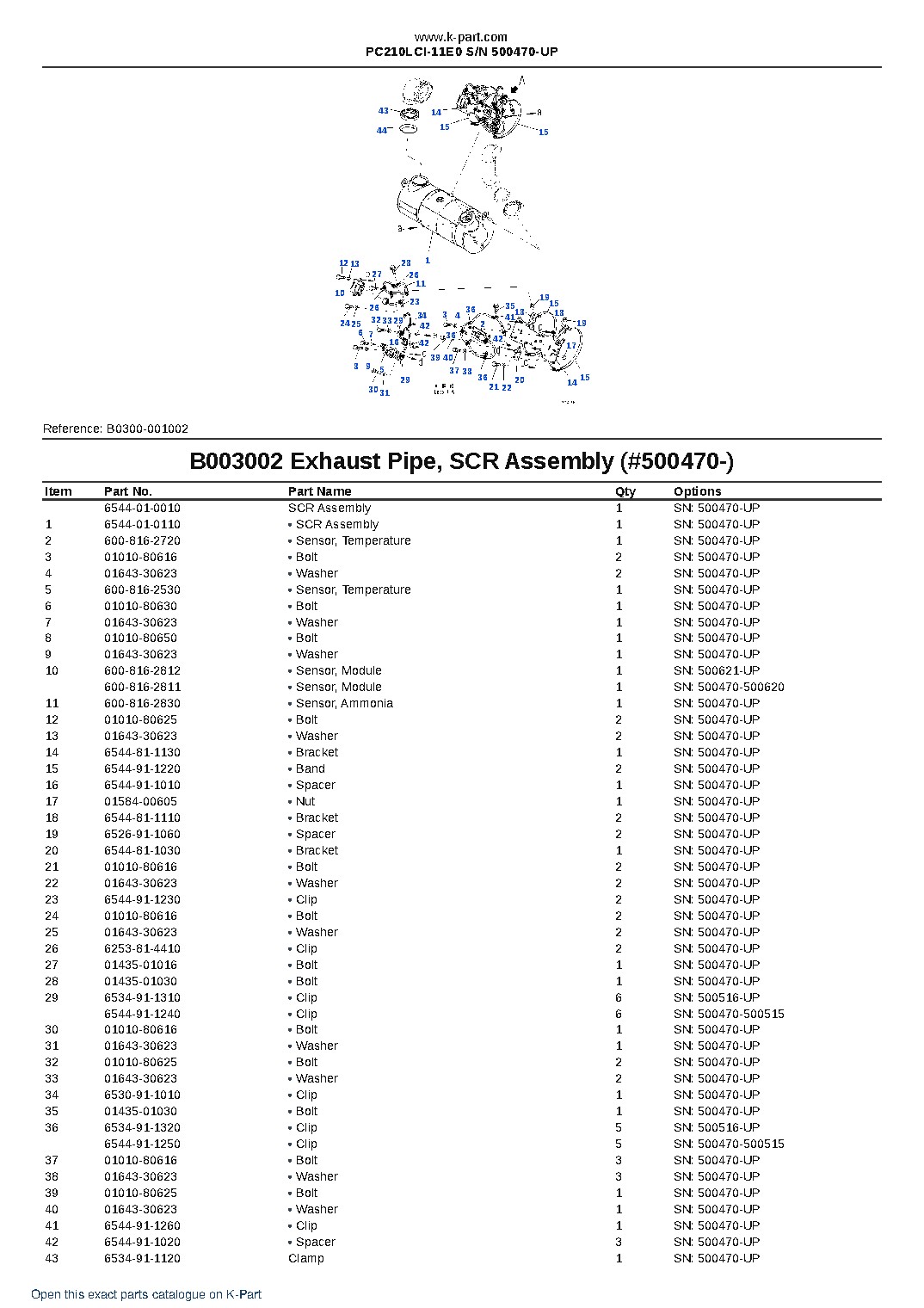 PC210LCI-11E0 S/N 500470-UP – sample page 8
