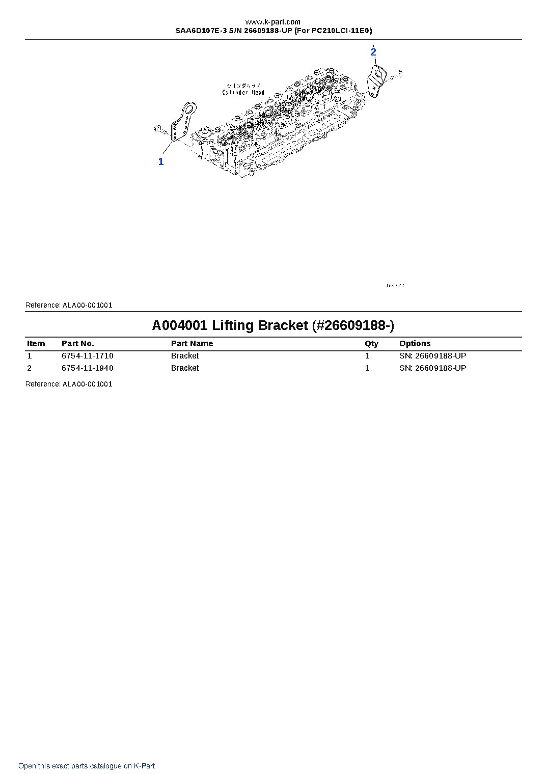 SAA6D107E-3 S/N 26609188-UP (For PC210LCI-11E0) – sample page 4 SAA6D107E-3 S/N 26609188-UP (For PC210LCI-11E0) – sample page 4