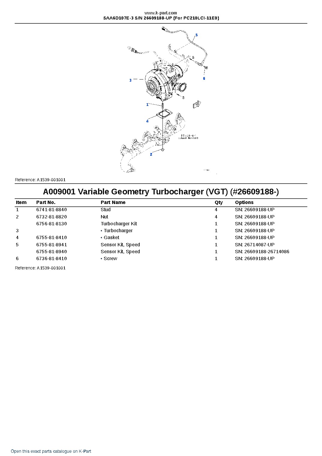 SAA6D107E-3 S/N 26609188-UP (For PC210LCI-11E0) – sample page 9 SAA6D107E-3 S/N 26609188-UP (For PC210LCI-11E0) – sample page 9