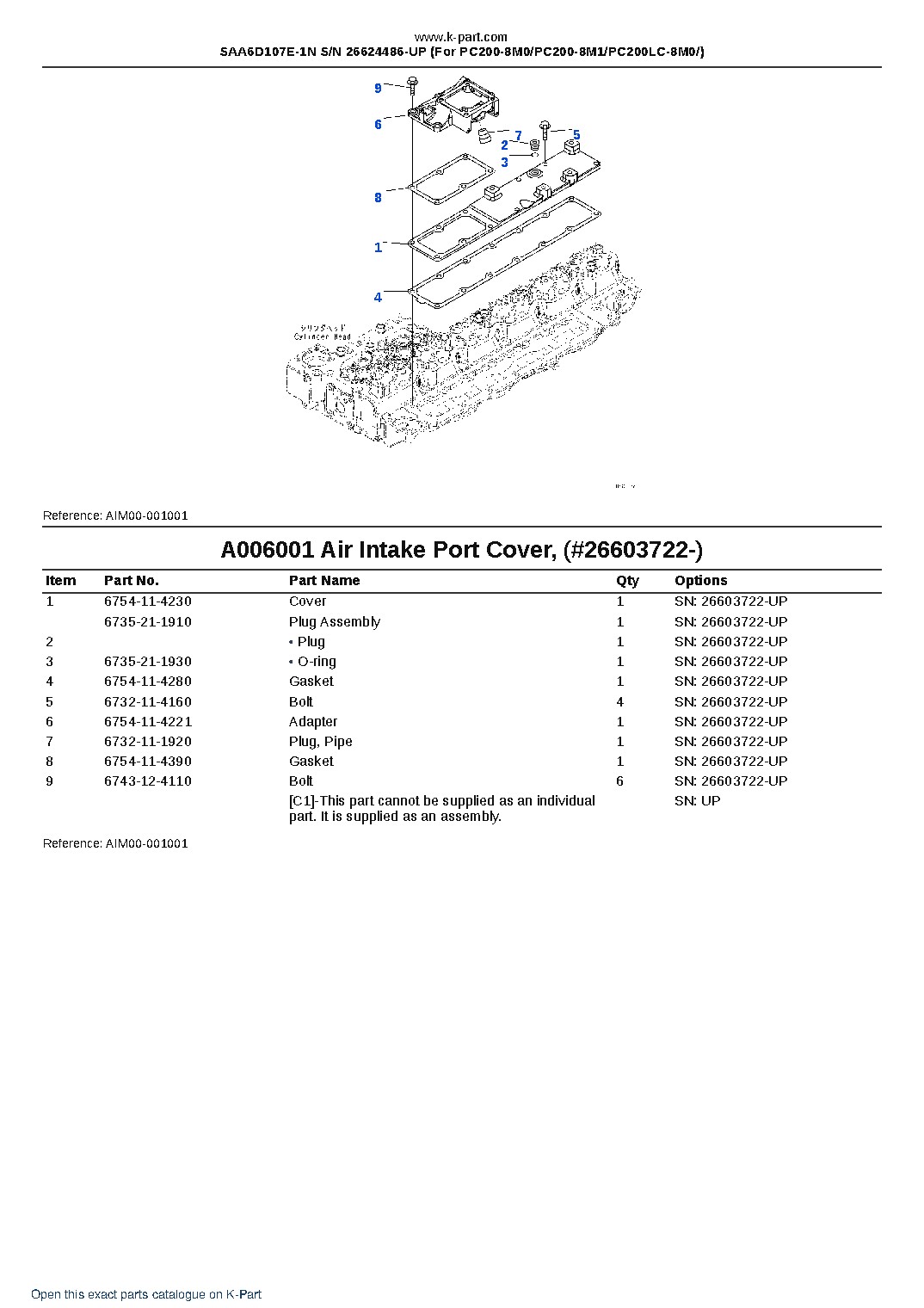 SAA6D107E-1N S/N 26624486-UP (For PC200-8M0/PC200-8M1/PC200LC-8M0/) – sample page 7