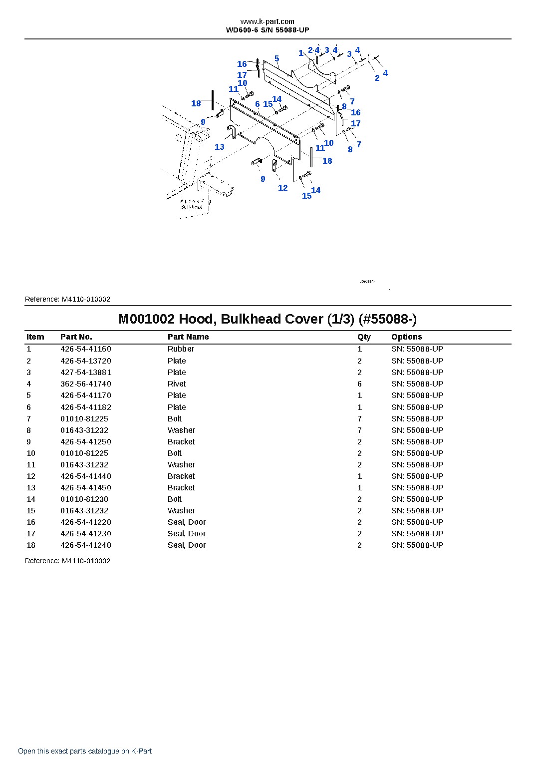 WD600-6 S/N 55088-UP – sample page 10 WD600-6 S/N 55088-UP – sample page 10