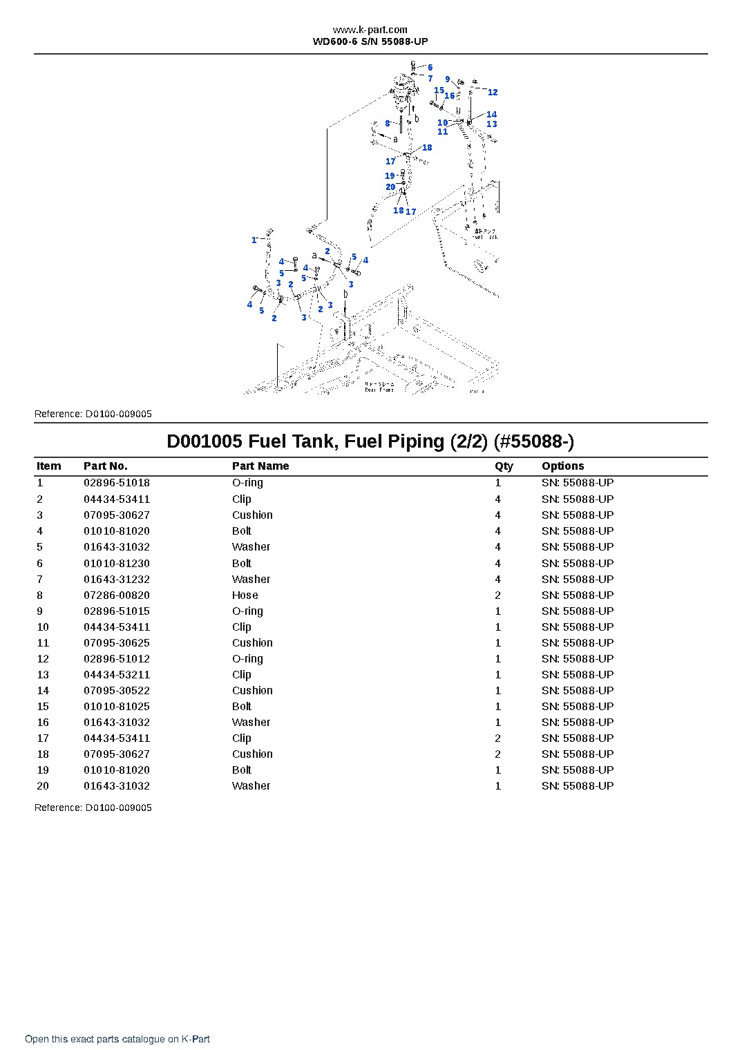 WD600-6 S/N 55088-UP – sample page 7 WD600-6 S/N 55088-UP – sample page 7