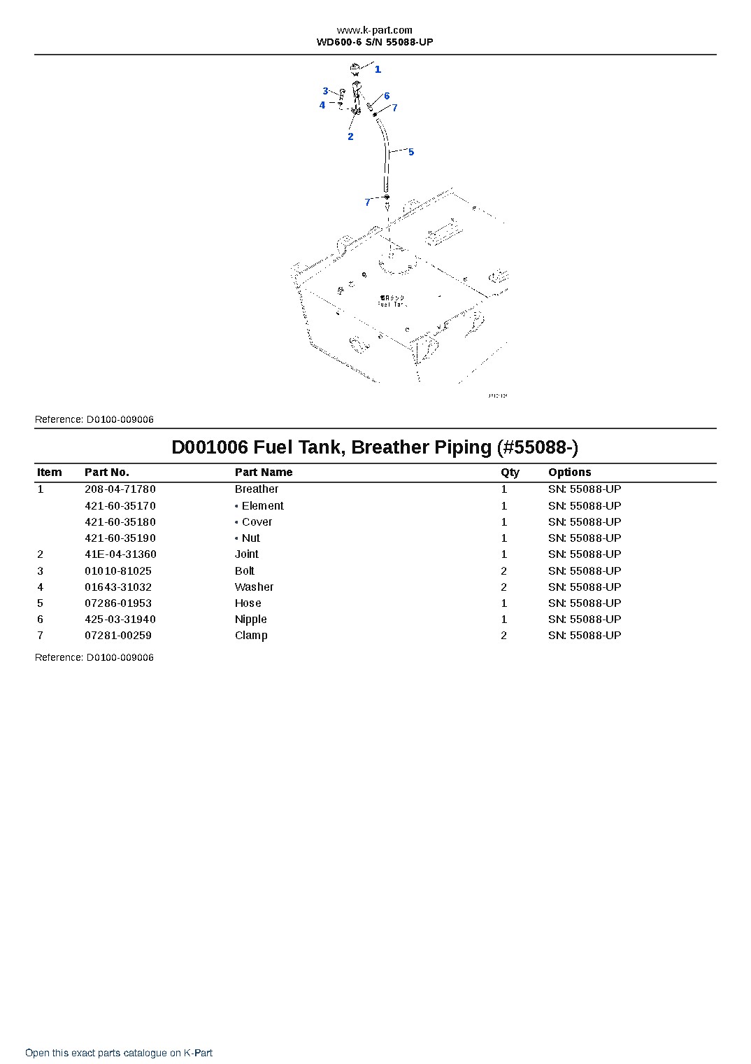 WD600-6 S/N 55088-UP – sample page 8 WD600-6 S/N 55088-UP – sample page 8