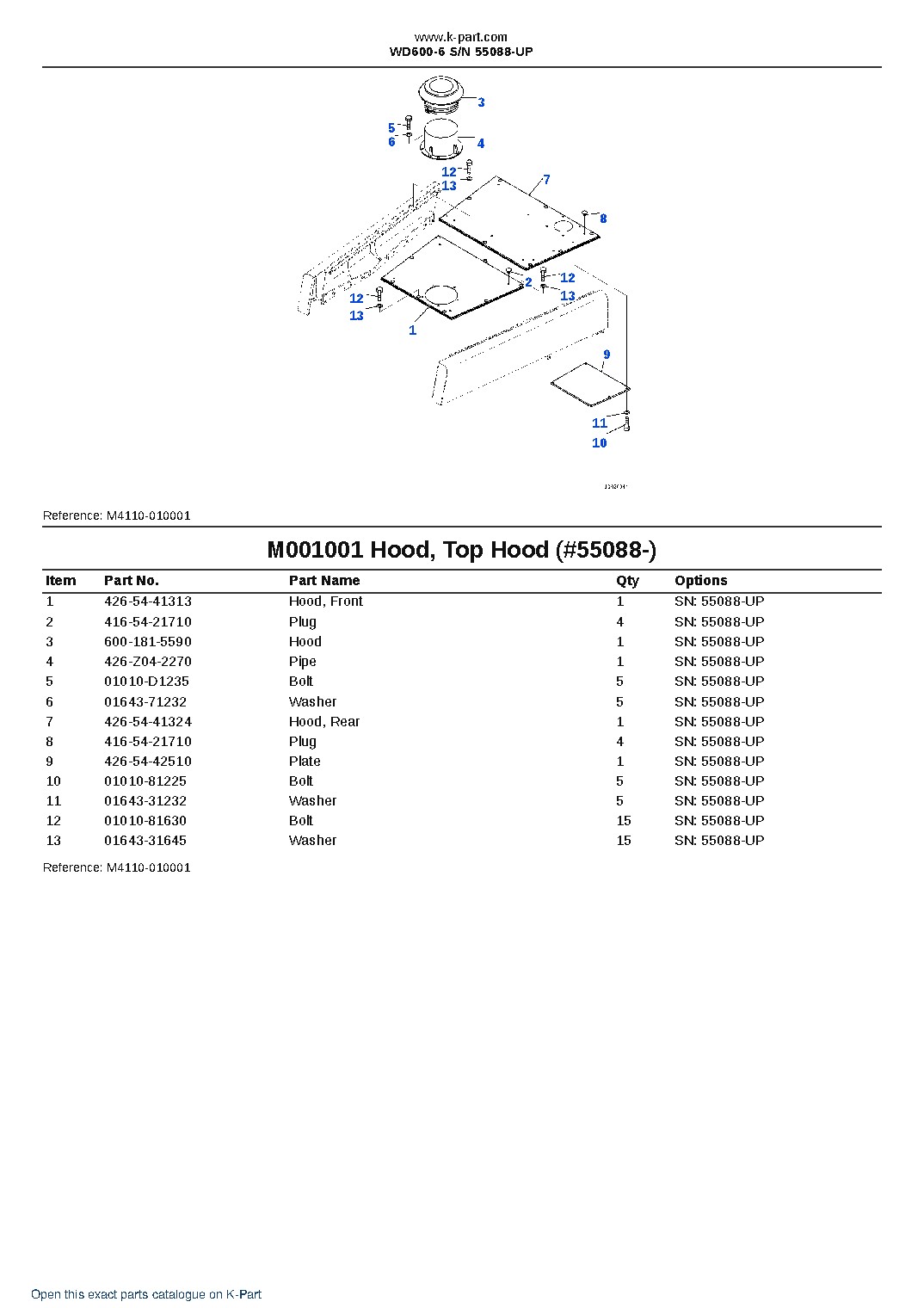 WD600-6 S/N 55088-UP – sample page 9 WD600-6 S/N 55088-UP – sample page 9