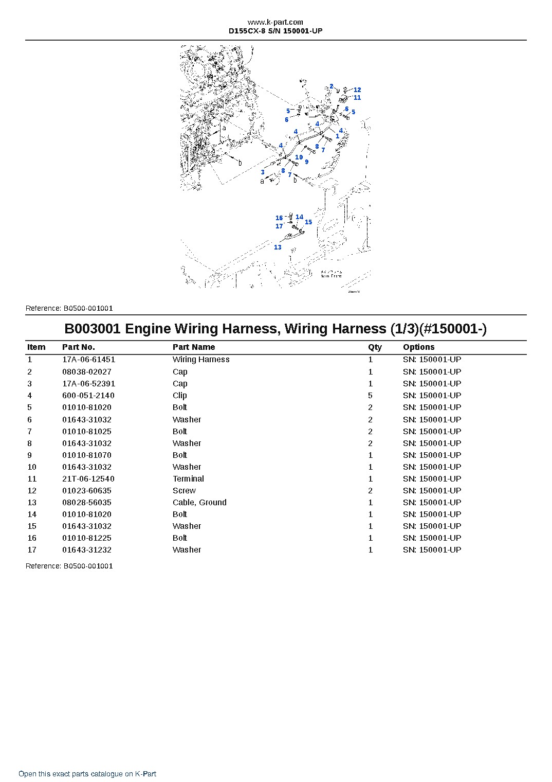 D155CX-8 S/N 150001-UP – sample page 5 D155CX-8 S/N 150001-UP – sample page 5