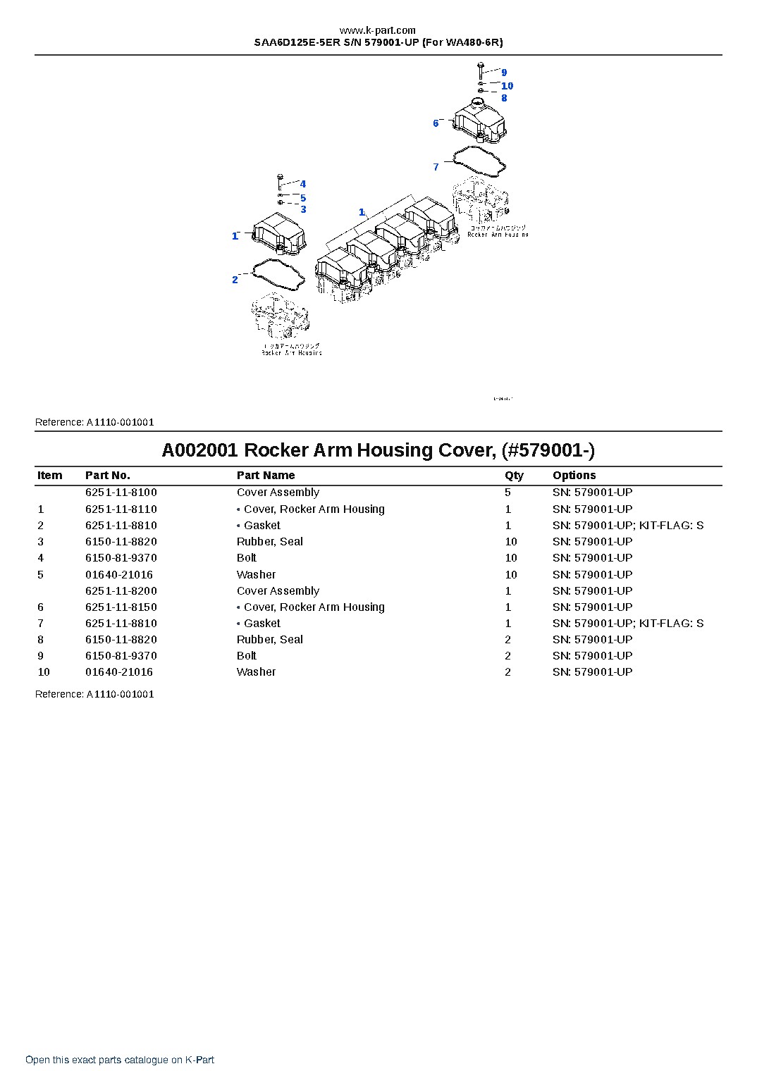 SAA6D125E-5ER S/N 579001-UP (For WA480-6R) – sample page 3 SAA6D125E-5ER S/N 579001-UP (For WA480-6R) – sample page 3