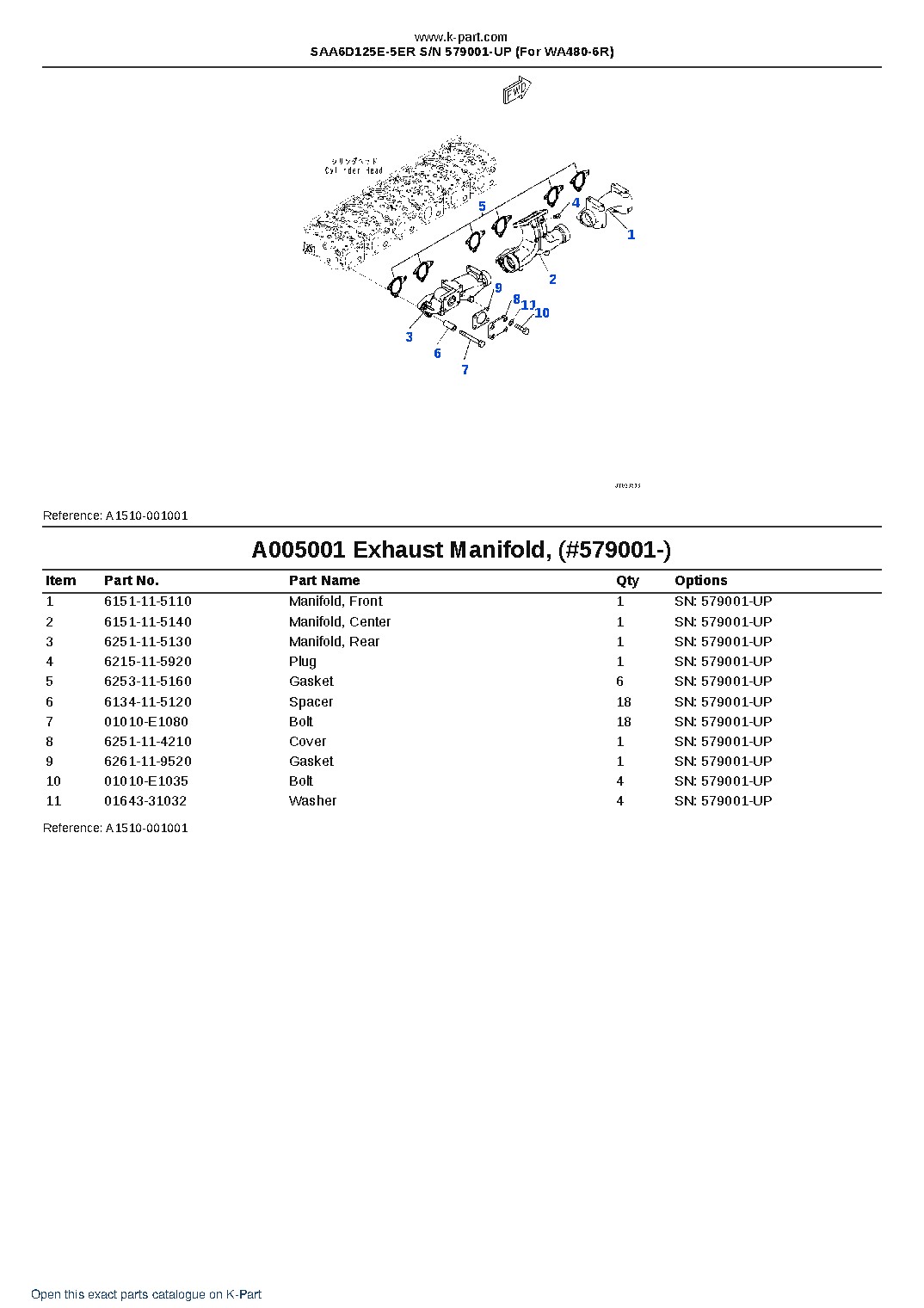 SAA6D125E-5ER S/N 579001-UP (For WA480-6R) – sample page 7 SAA6D125E-5ER S/N 579001-UP (For WA480-6R) – sample page 7