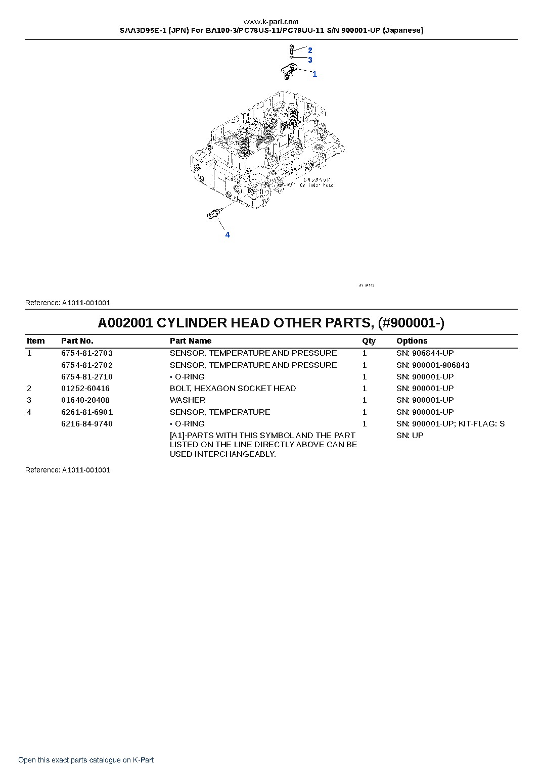 SAA3D95E-1 (JPN) For BA100-3/PC78US-11/PC78UU-11 S/N 900001-UP (Japanese) – sample page 3 SAA3D95E-1 (JPN) For BA100-3/PC78US-11/PC78UU-11 S/N 900001-UP (Japanese) – sample page 3