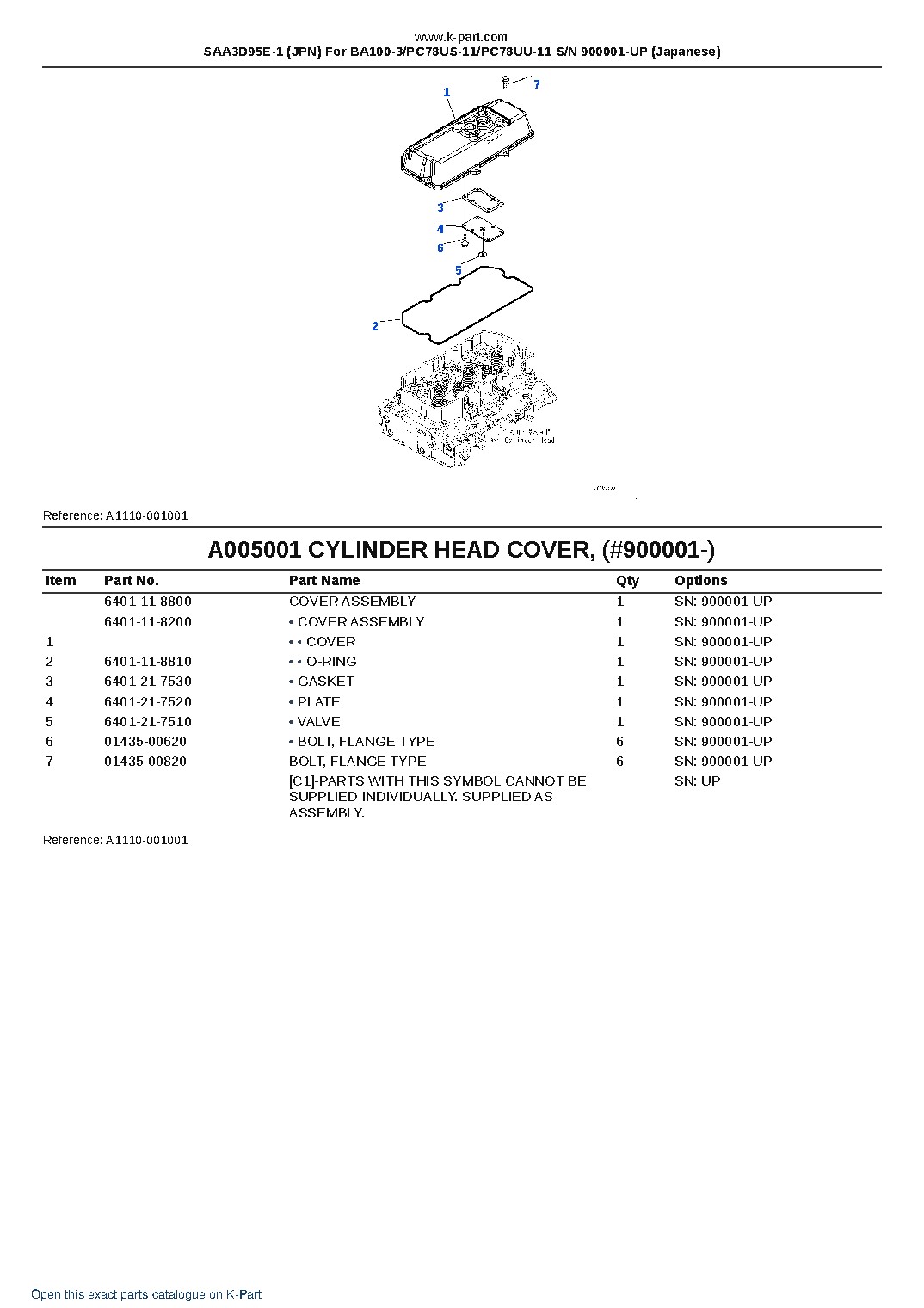 SAA3D95E-1 (JPN) For BA100-3/PC78US-11/PC78UU-11 S/N 900001-UP (Japanese) – sample page 6 SAA3D95E-1 (JPN) For BA100-3/PC78US-11/PC78UU-11 S/N 900001-UP (Japanese) – sample page 6
