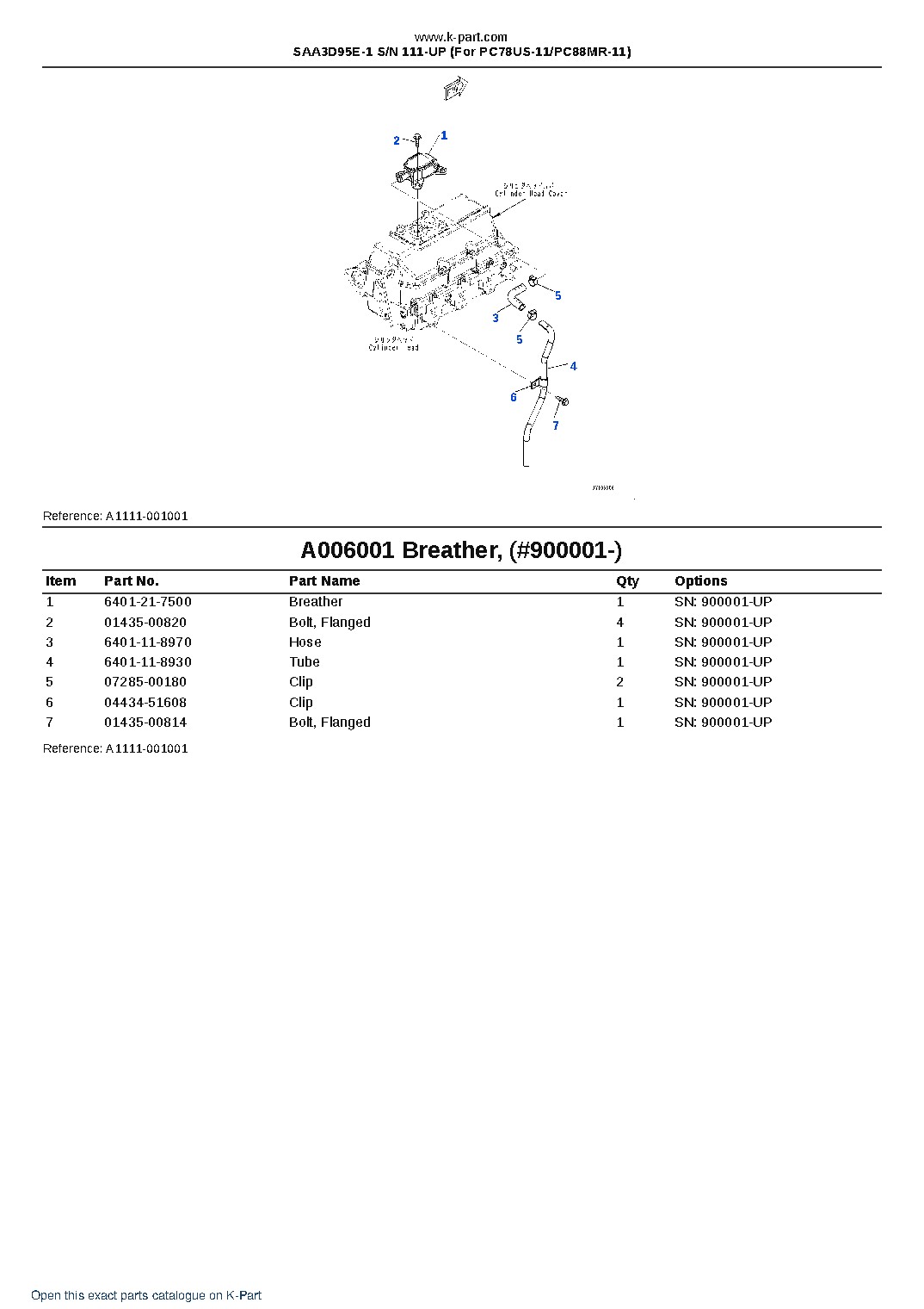 SAA3D95E-1 S/N 111-UP (For PC78US-11/PC88MR-11) – sample page 7