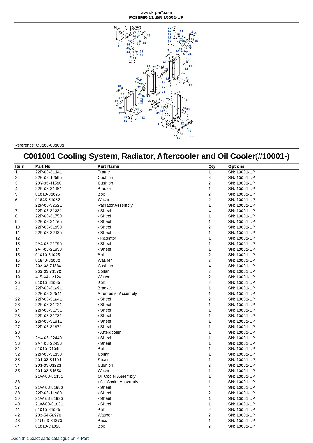 PC88MR-11 S/N 10001-UP – sample page 6 PC88MR-11 S/N 10001-UP – sample page 6