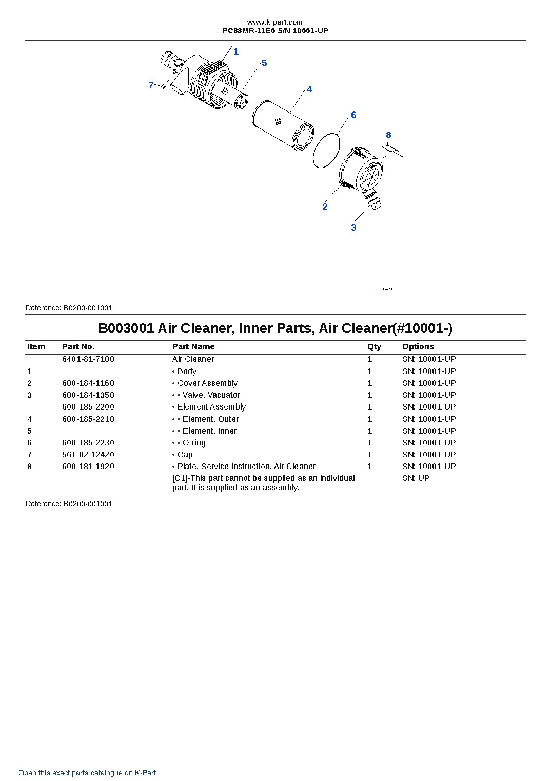 PC88MR-11E0 S/N 10001-UP – sample page 3 PC88MR-11E0 S/N 10001-UP – sample page 3
