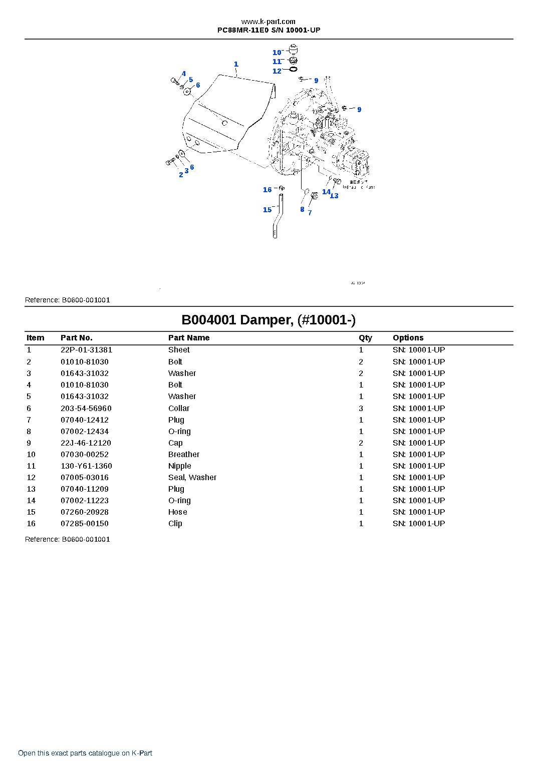 PC88MR-11E0 S/N 10001-UP – sample page 5 PC88MR-11E0 S/N 10001-UP – sample page 5