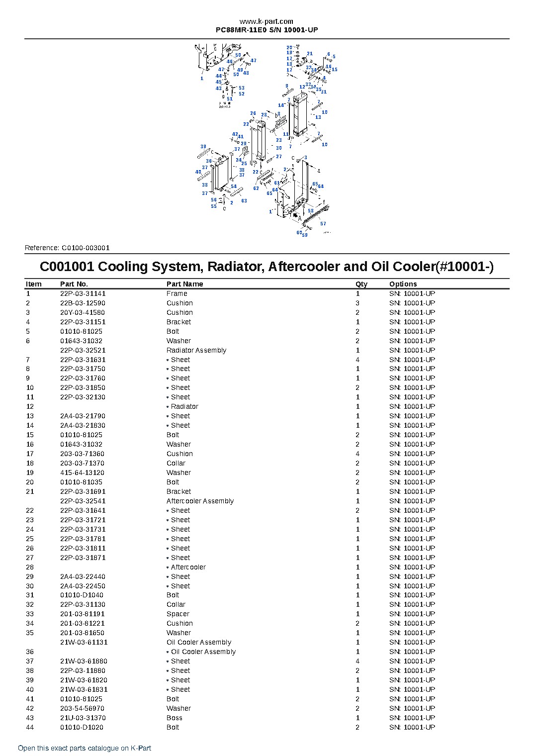 PC88MR-11E0 S/N 10001-UP – sample page 6 PC88MR-11E0 S/N 10001-UP – sample page 6