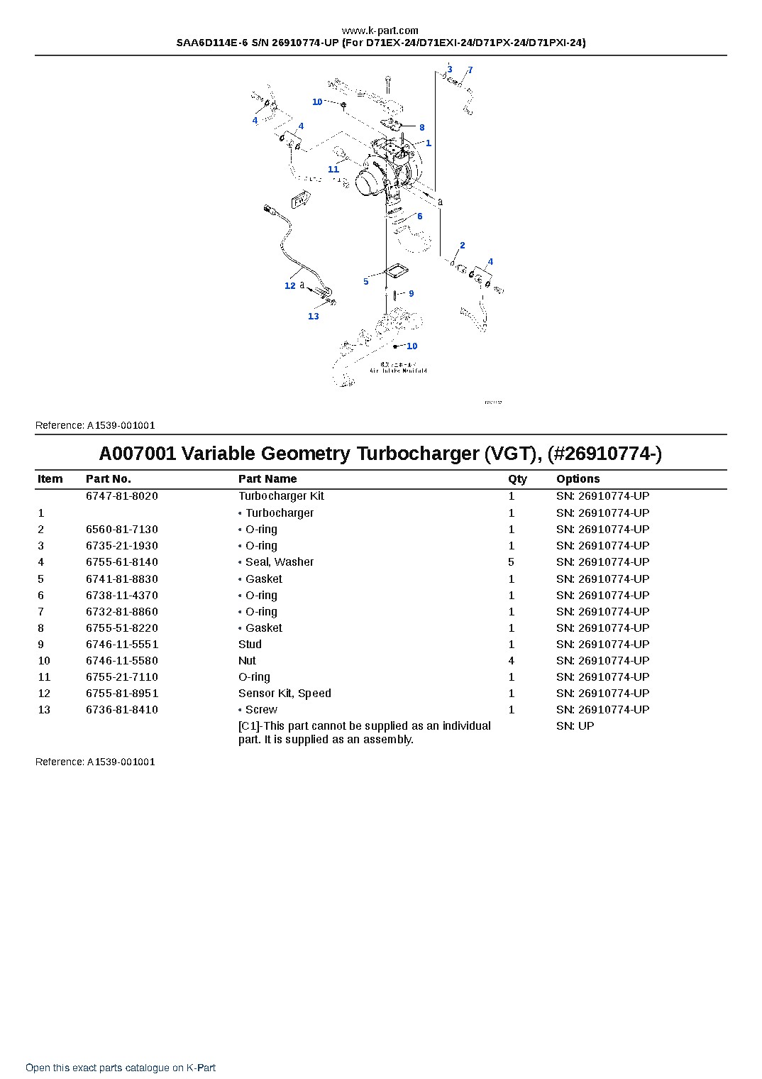 SAA6D114E-6 S/N 26910774-UP (For D71EX-24/D71EXI-24/D71PX-24/D71PXI-24) – sample page 7 SAA6D114E-6 S/N 26910774-UP (For D71EX-24/D71EXI-24/D71PX-24/D71PXI-24) – sample page 7
