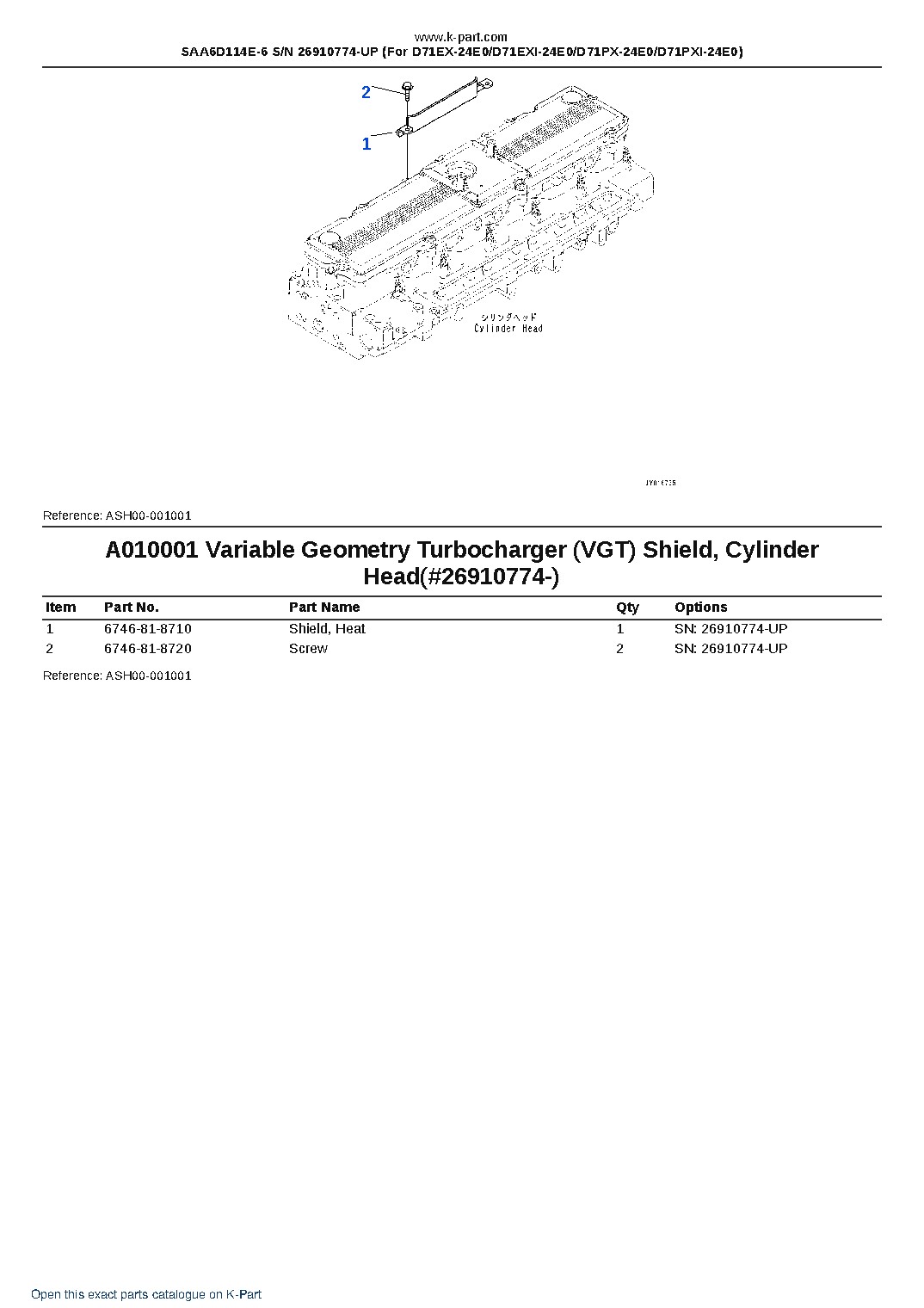 SAA6D114E-6 S/N 26910774-UP (For D71EX-24E0/D71EXI-24E0/D71PX-24E0/D71PXI-24E0) – sample page 10 SAA6D114E-6 S/N 26910774-UP (For D71EX-24E0/D71EXI-24E0/D71PX-24E0/D71PXI-24E0) – sample page 10