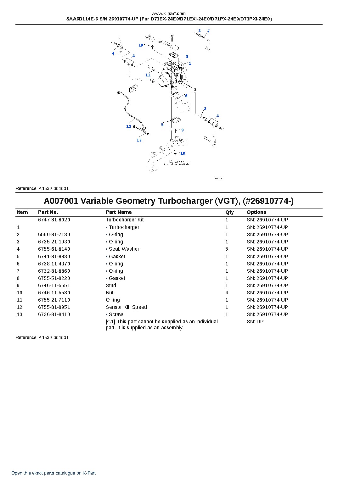 SAA6D114E-6 S/N 26910774-UP (For D71EX-24E0/D71EXI-24E0/D71PX-24E0/D71PXI-24E0) – sample page 7 SAA6D114E-6 S/N 26910774-UP (For D71EX-24E0/D71EXI-24E0/D71PX-24E0/D71PXI-24E0) – sample page 7