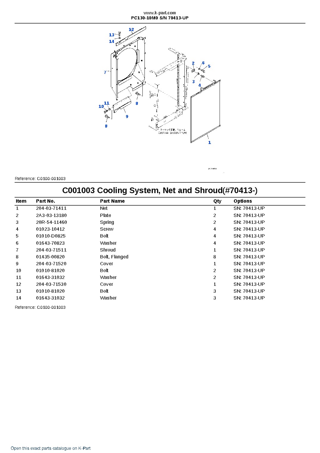PC130-10M0 S/N 70413-UP – sample page 10 PC130-10M0 S/N 70413-UP – sample page 10