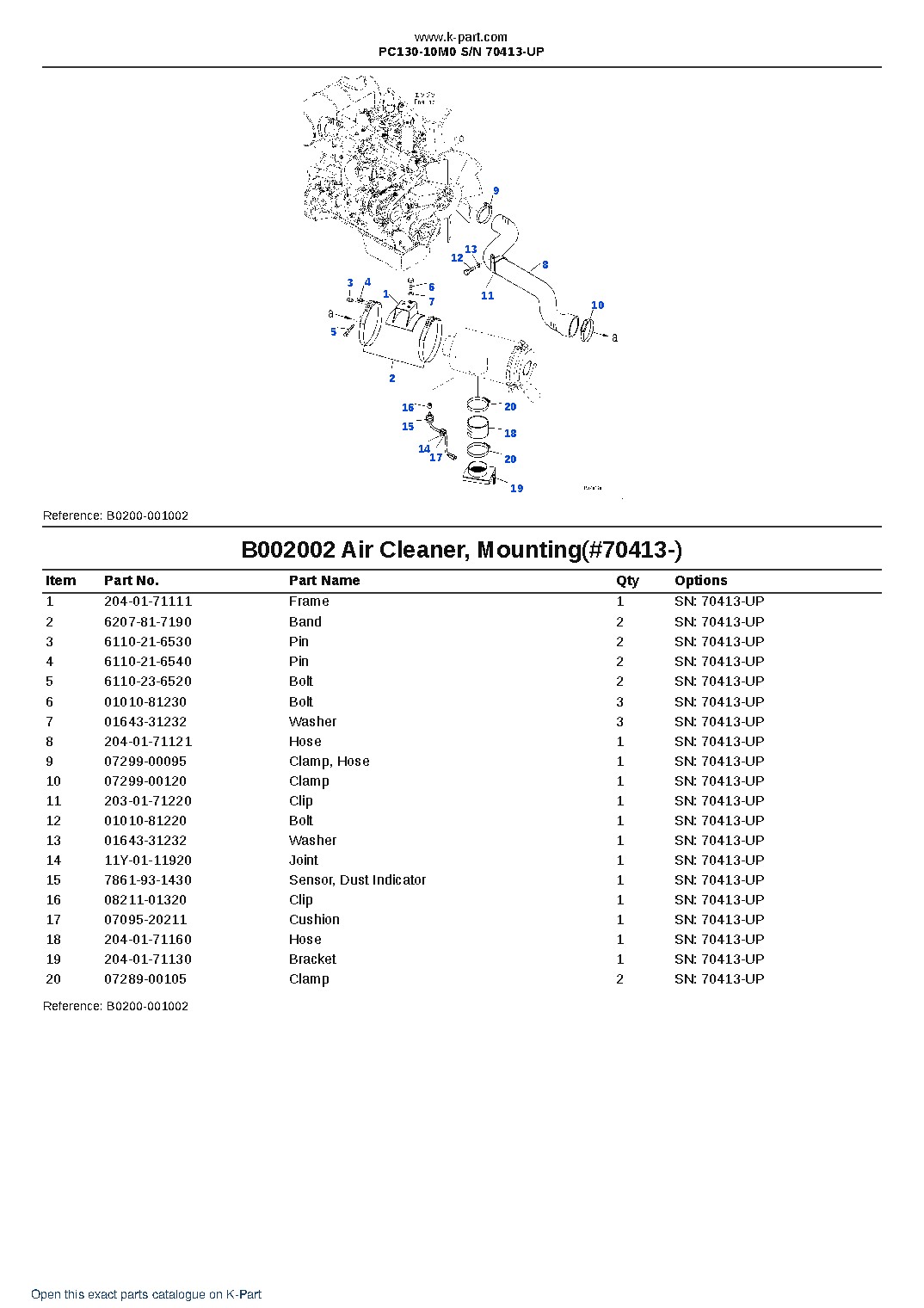 PC130-10M0 S/N 70413-UP – sample page 4 PC130-10M0 S/N 70413-UP – sample page 4