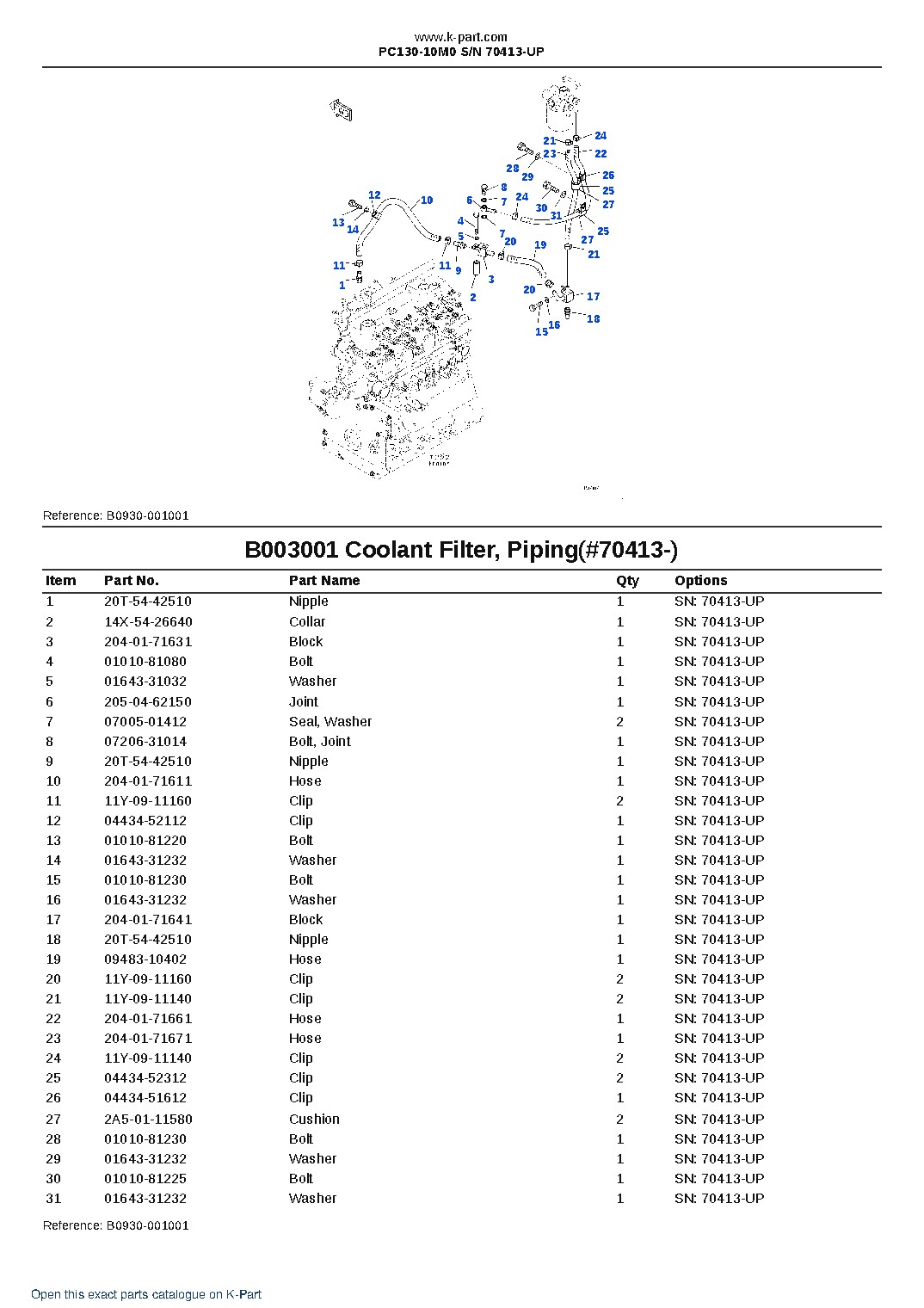 PC130-10M0 S/N 70413-UP – sample page 5 PC130-10M0 S/N 70413-UP – sample page 5