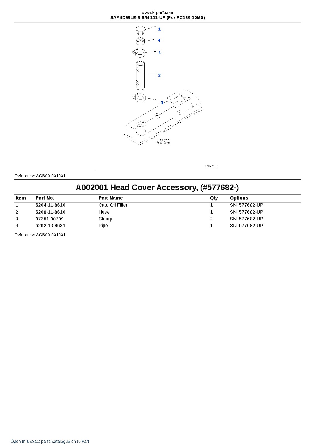 SAA4D95LE-5 S/N 111-UP (For PC130-10M0) – sample page 2
