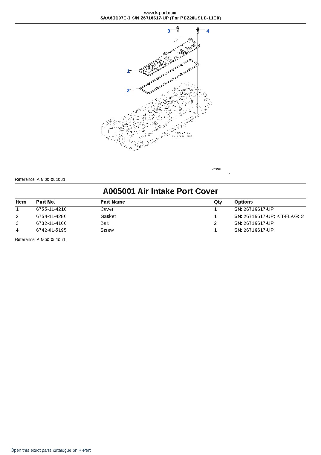 SAA6D107E-3 S/N 26716617-UP (For PC228USLC-11E0) – sample page 5