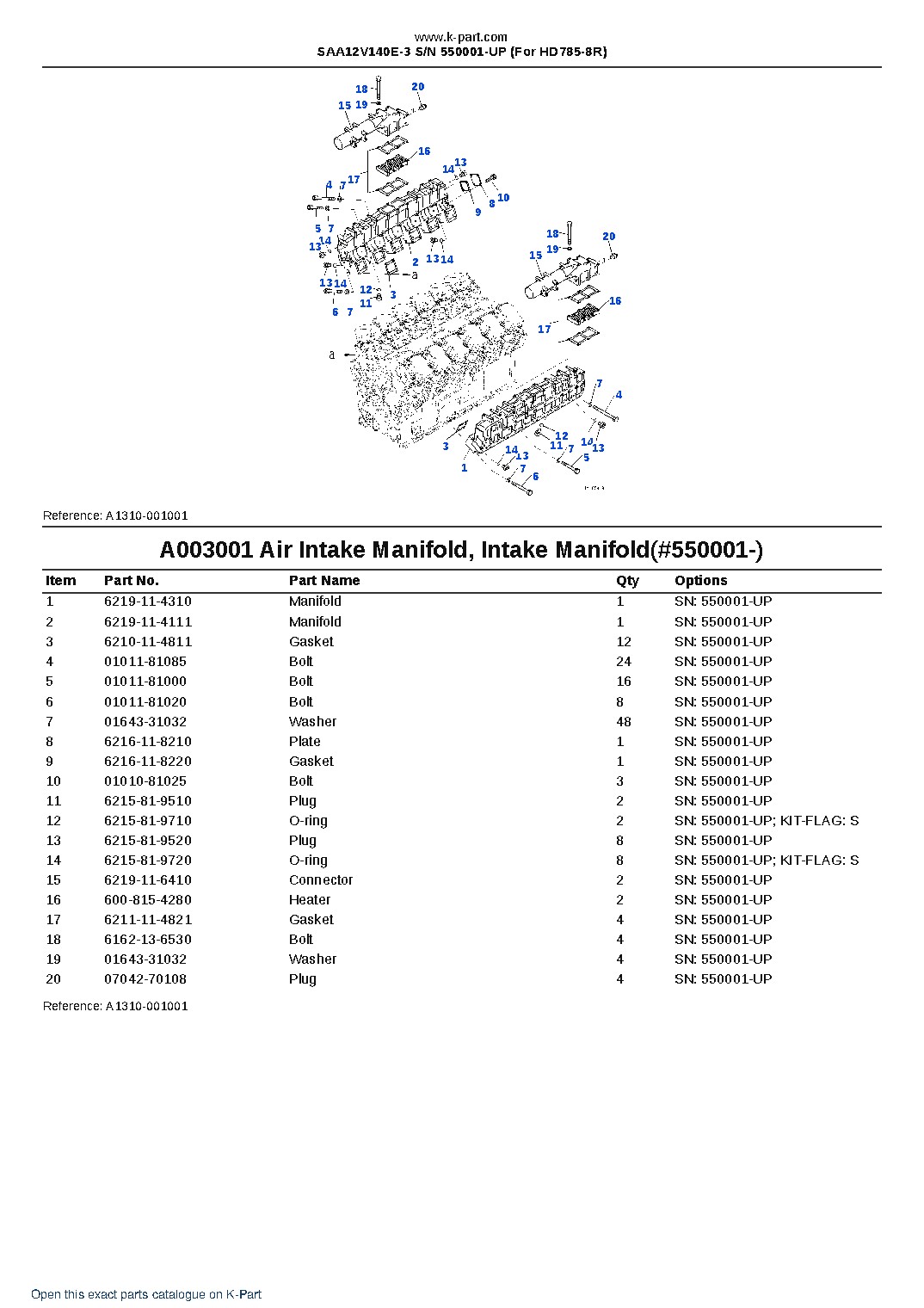 SAA12V140E-3 S/N 550001-UP (For HD785-8R) – sample page 4 SAA12V140E-3 S/N 550001-UP (For HD785-8R) – sample page 4