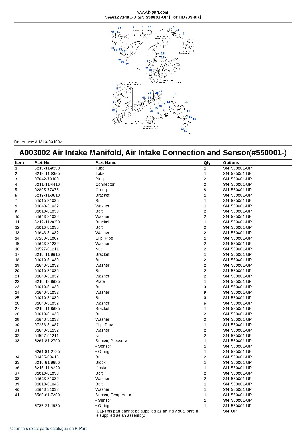 SAA12V140E-3 S/N 550001-UP (For HD785-8R) – sample page 5 SAA12V140E-3 S/N 550001-UP (For HD785-8R) – sample page 5