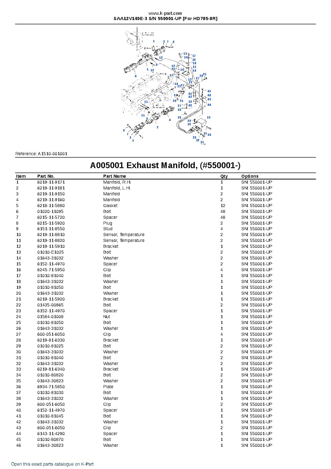 SAA12V140E-3 S/N 550001-UP (For HD785-8R) – sample page 8 SAA12V140E-3 S/N 550001-UP (For HD785-8R) – sample page 8