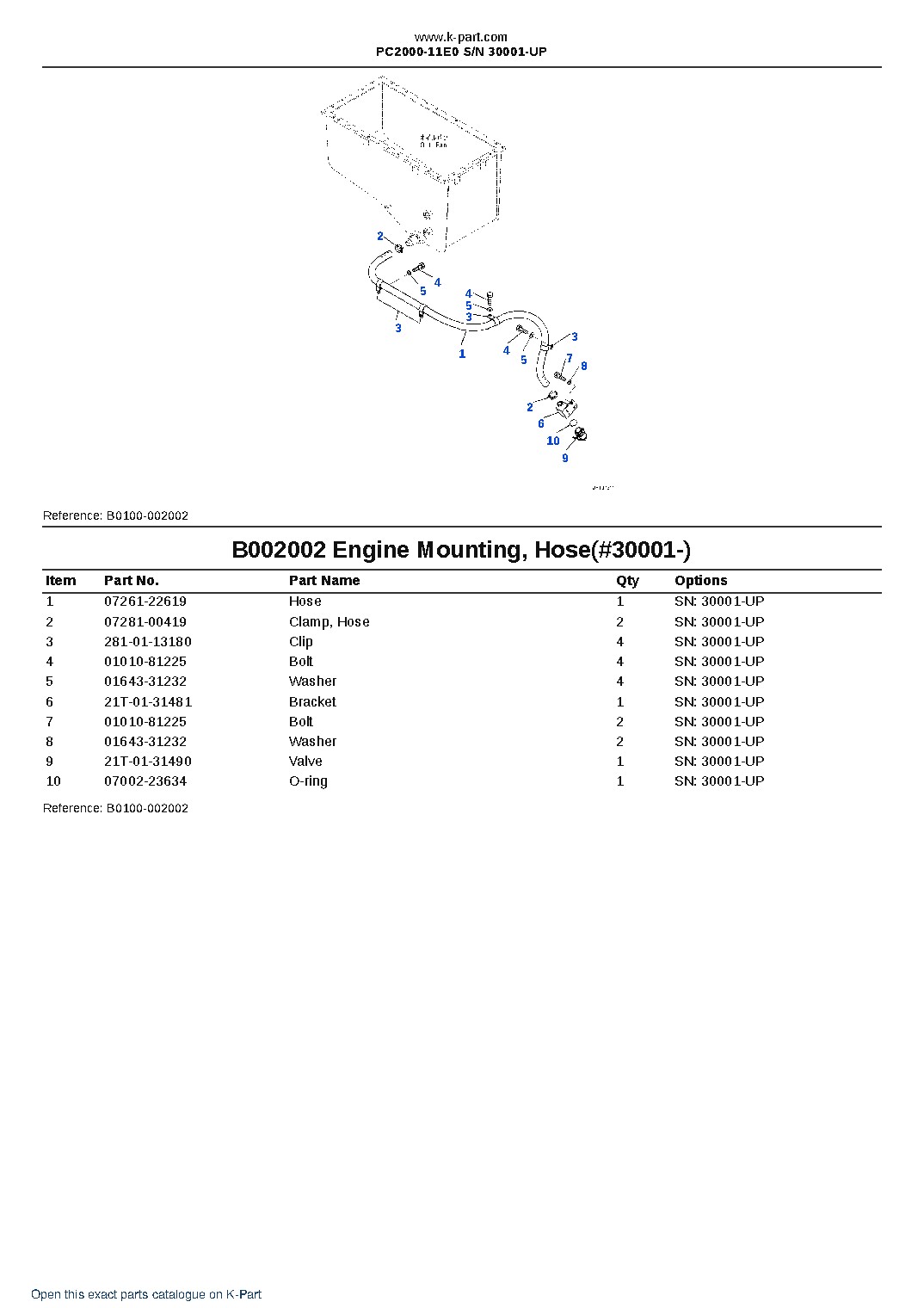 PC2000-11E0 S/N 30001-UP – sample page 4 PC2000-11E0 S/N 30001-UP – sample page 4