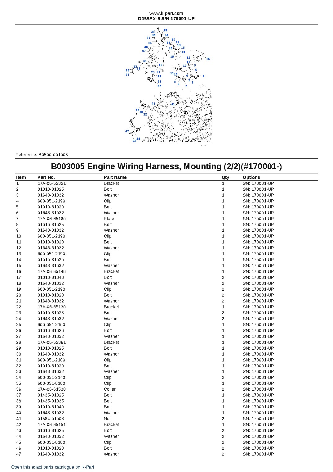 D155PX-8 S/N 170001-UP – sample page 10 D155PX-8 S/N 170001-UP – sample page 10