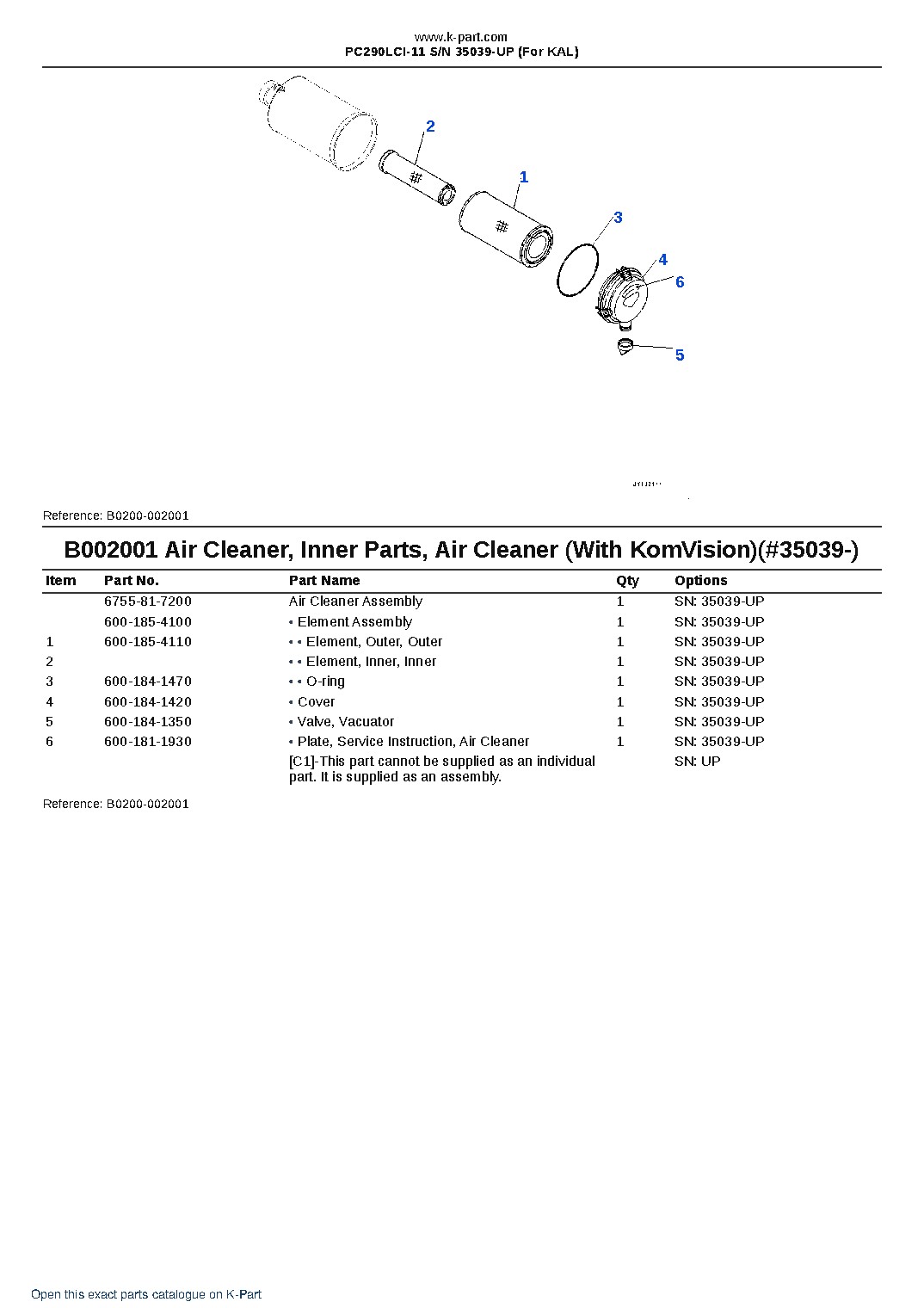 PC290LCI-11 S/N 35039-UP (For KAL) – sample page 2 PC290LCI-11 S/N 35039-UP (For KAL) – sample page 2
