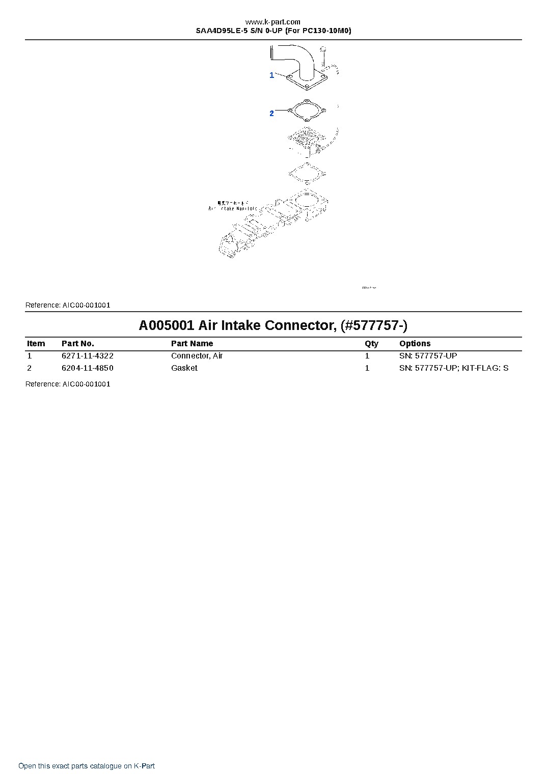 SAA4D95LE-5 S/N 0-UP (For PC130-10M0) – sample page 5