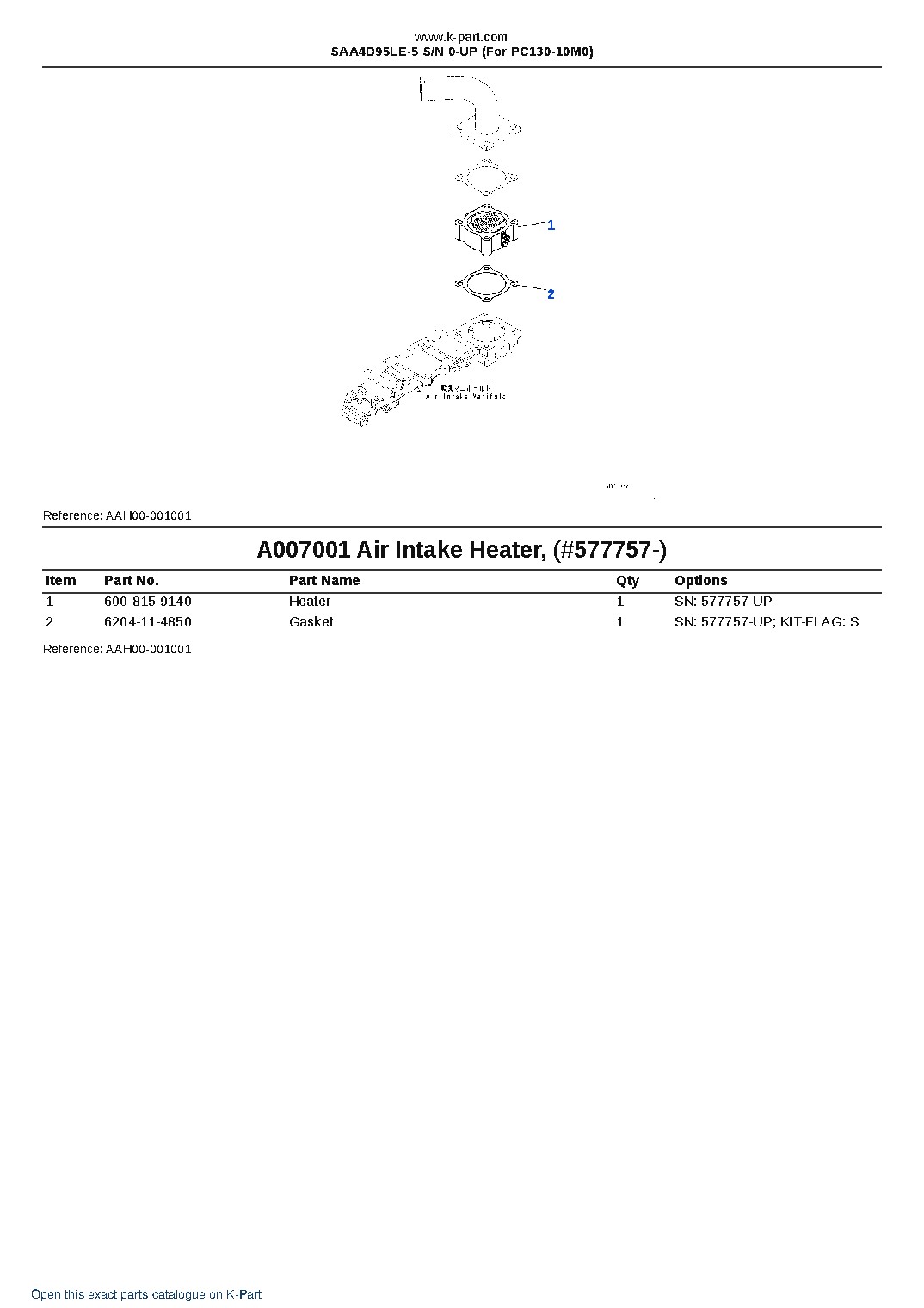 SAA4D95LE-5 S/N 0-UP (For PC130-10M0) – sample page 7