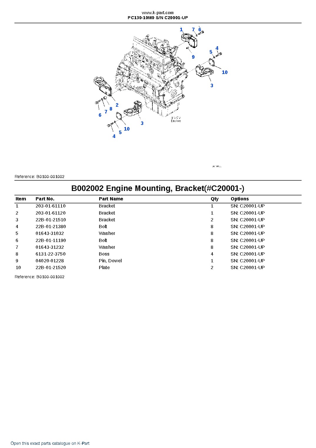 PC130-10M0 S/N C20001-UP – sample page 3
