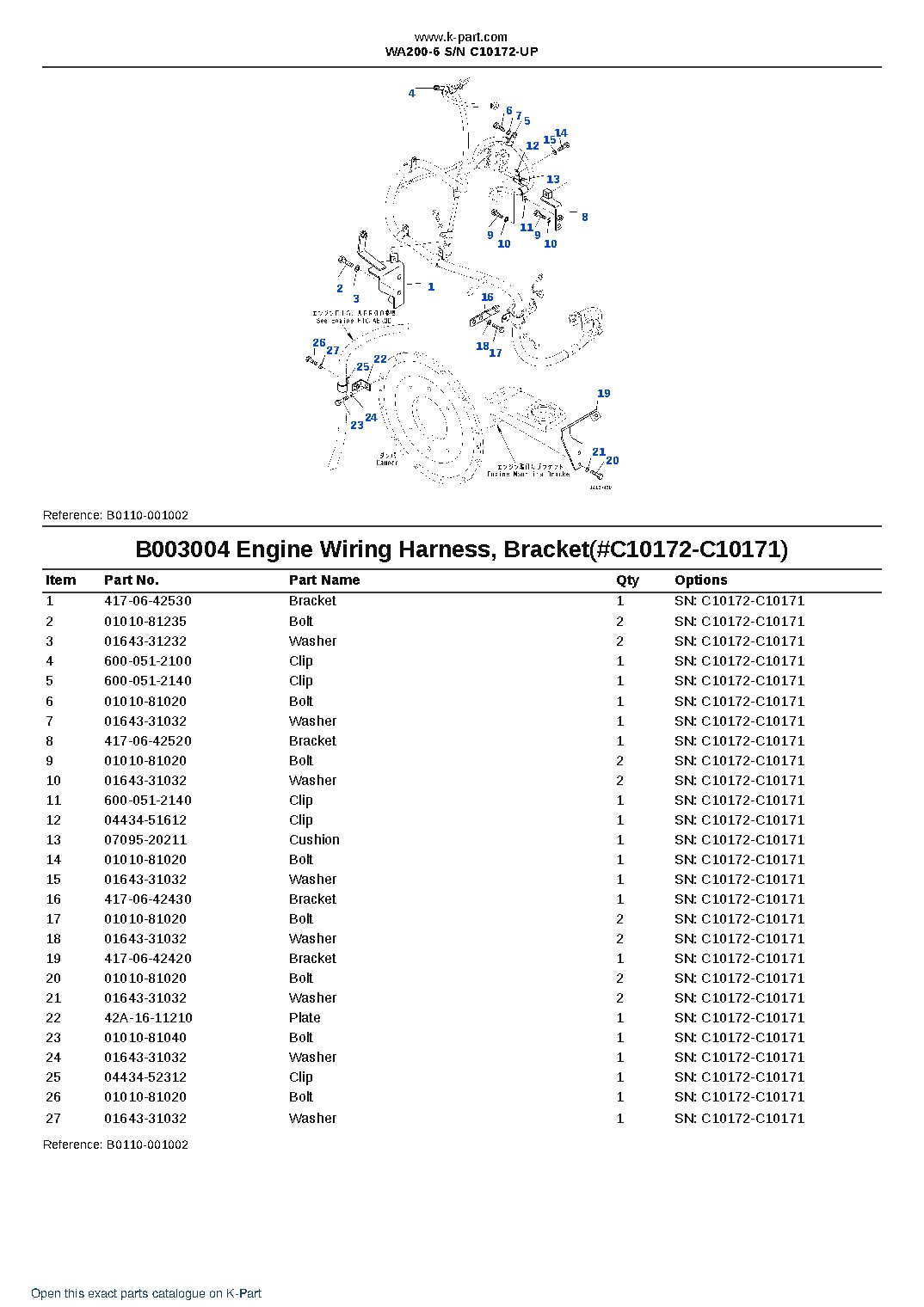 WA200-6 S/N C10172-UP – sample page 9 WA200-6 S/N C10172-UP – sample page 9