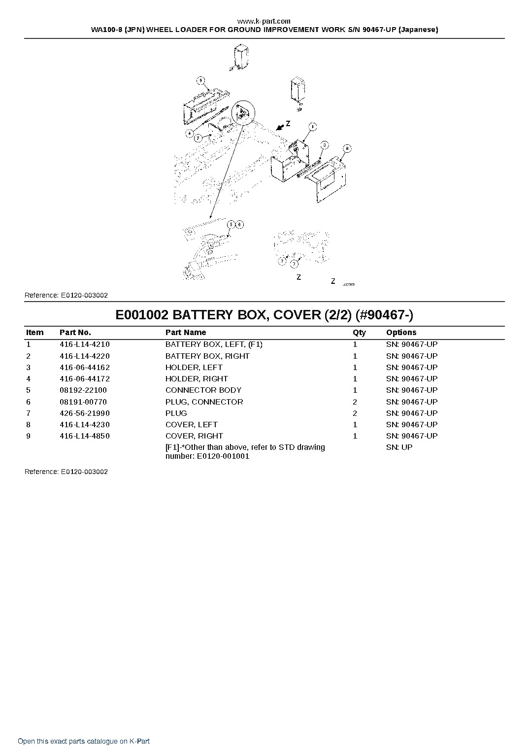 WA100-8 (JPN) WHEEL LOADER FOR GROUND IMPROVEMENT WORK S/N 90467-UP (Japanese) – sample page 4 WA100-8 (JPN) WHEEL LOADER FOR GROUND IMPROVEMENT WORK S/N 90467-UP (Japanese) – sample page 4