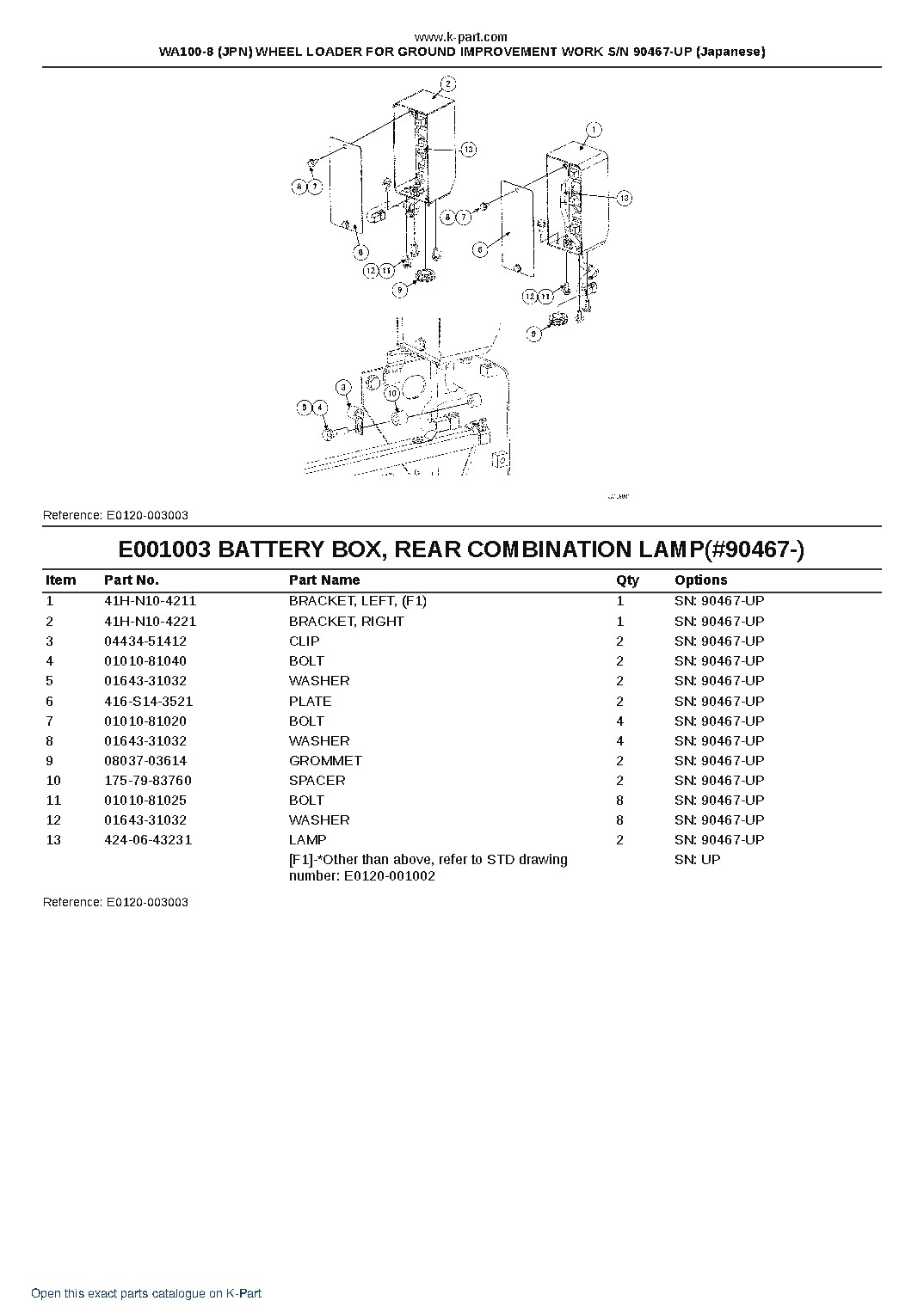 WA100-8 (JPN) WHEEL LOADER FOR GROUND IMPROVEMENT WORK S/N 90467-UP (Japanese) – sample page 5 WA100-8 (JPN) WHEEL LOADER FOR GROUND IMPROVEMENT WORK S/N 90467-UP (Japanese) – sample page 5