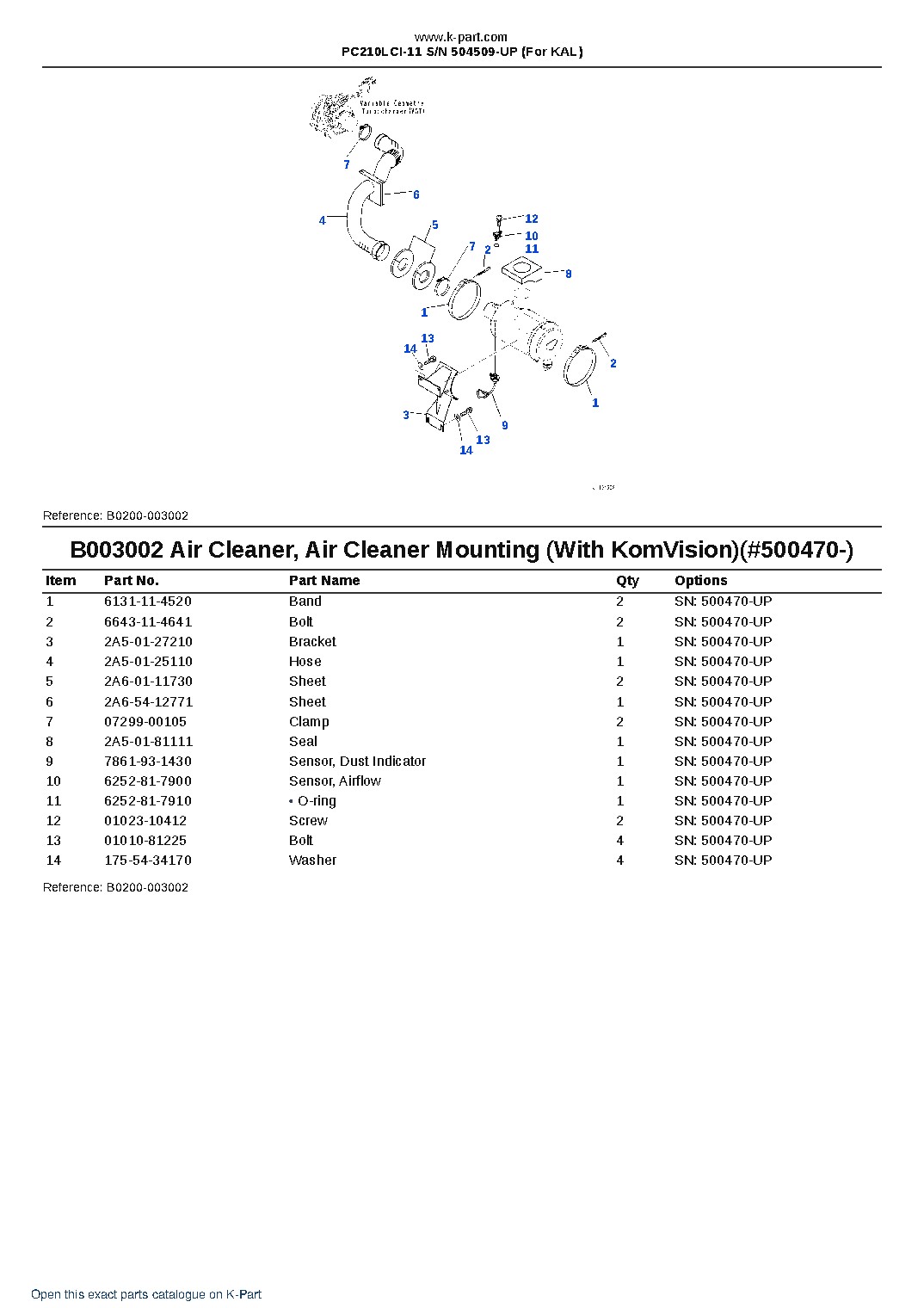 PC210LCI-11 S/N 504509-UP (For KAL) – sample page 8 PC210LCI-11 S/N 504509-UP (For KAL) – sample page 8