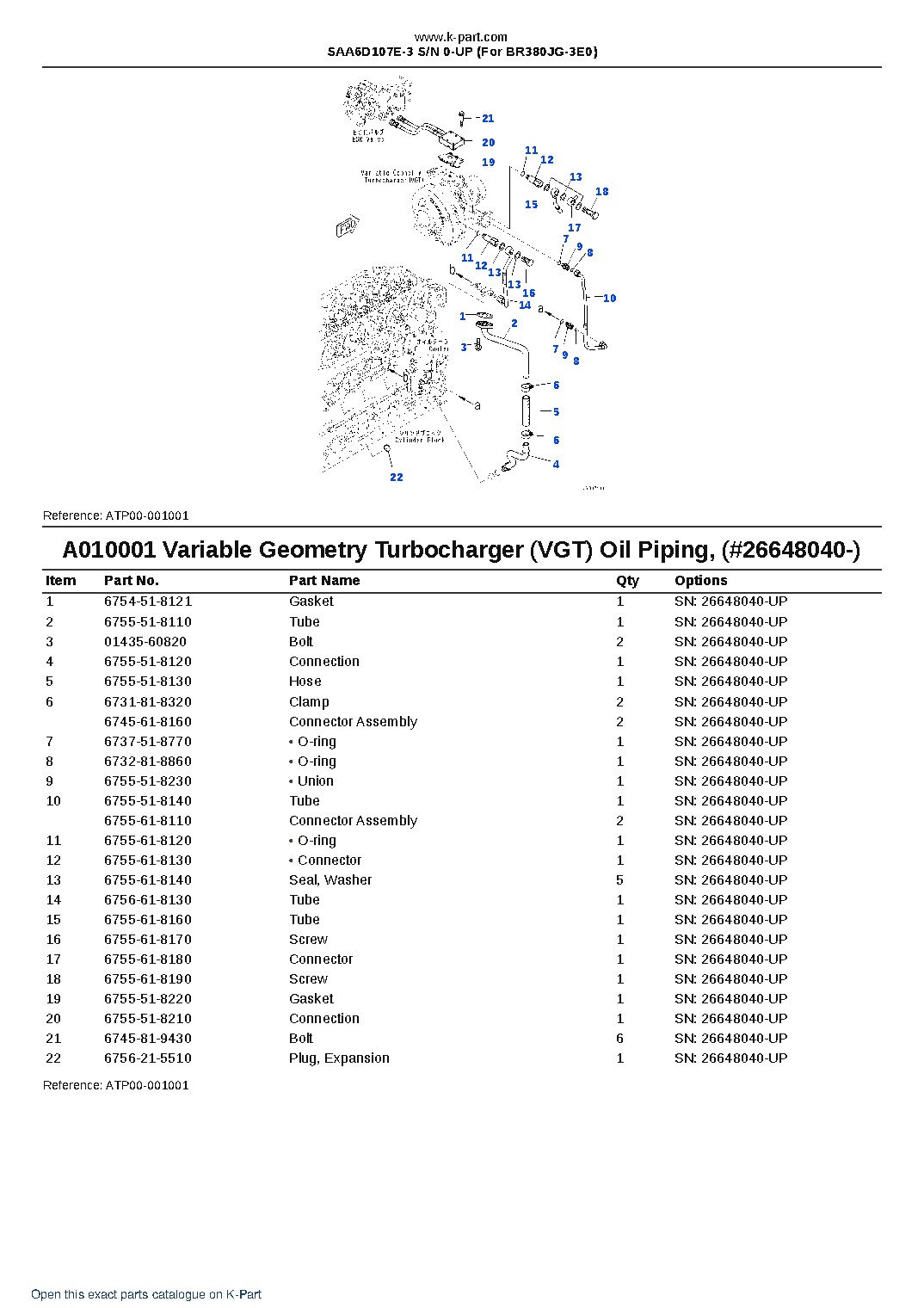 SAA6D107E-3 S/N 0-UP (For BR380JG-3E0) – sample page 10