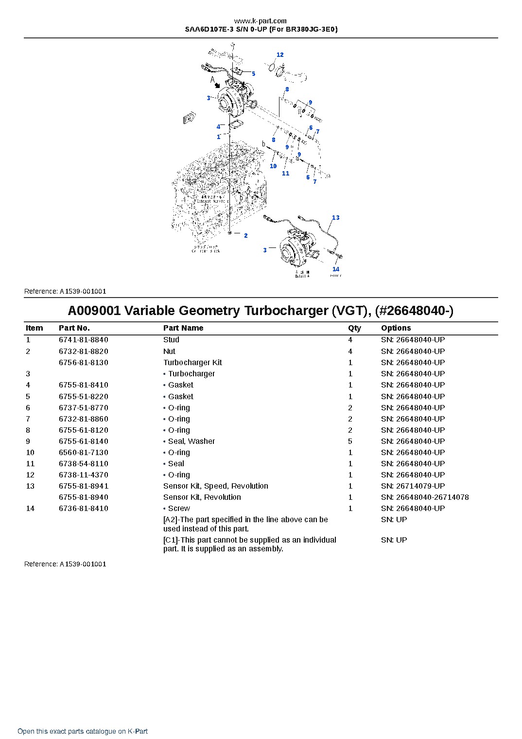 SAA6D107E-3 S/N 0-UP (For BR380JG-3E0) – sample page 9