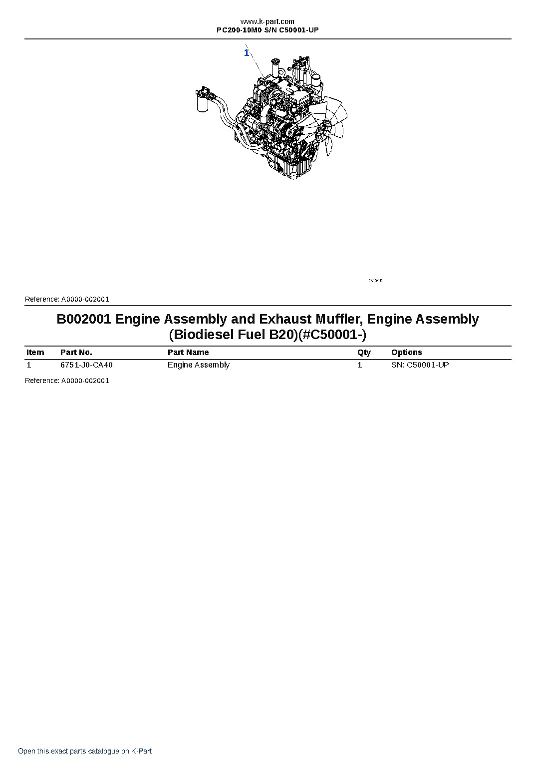 PC200-10M0 S/N C50001-UP – sample page 3 PC200-10M0 S/N C50001-UP – sample page 3