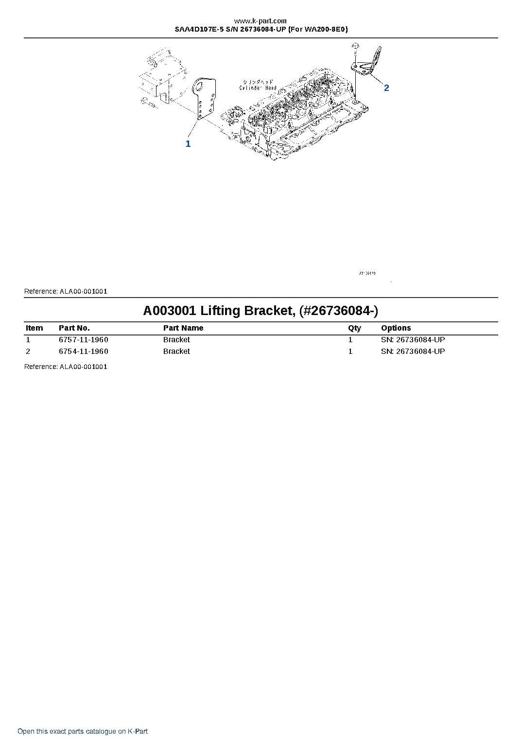 SAA4D107E-5 S/N 26736084-UP (For WA200-8E0) – sample page 3