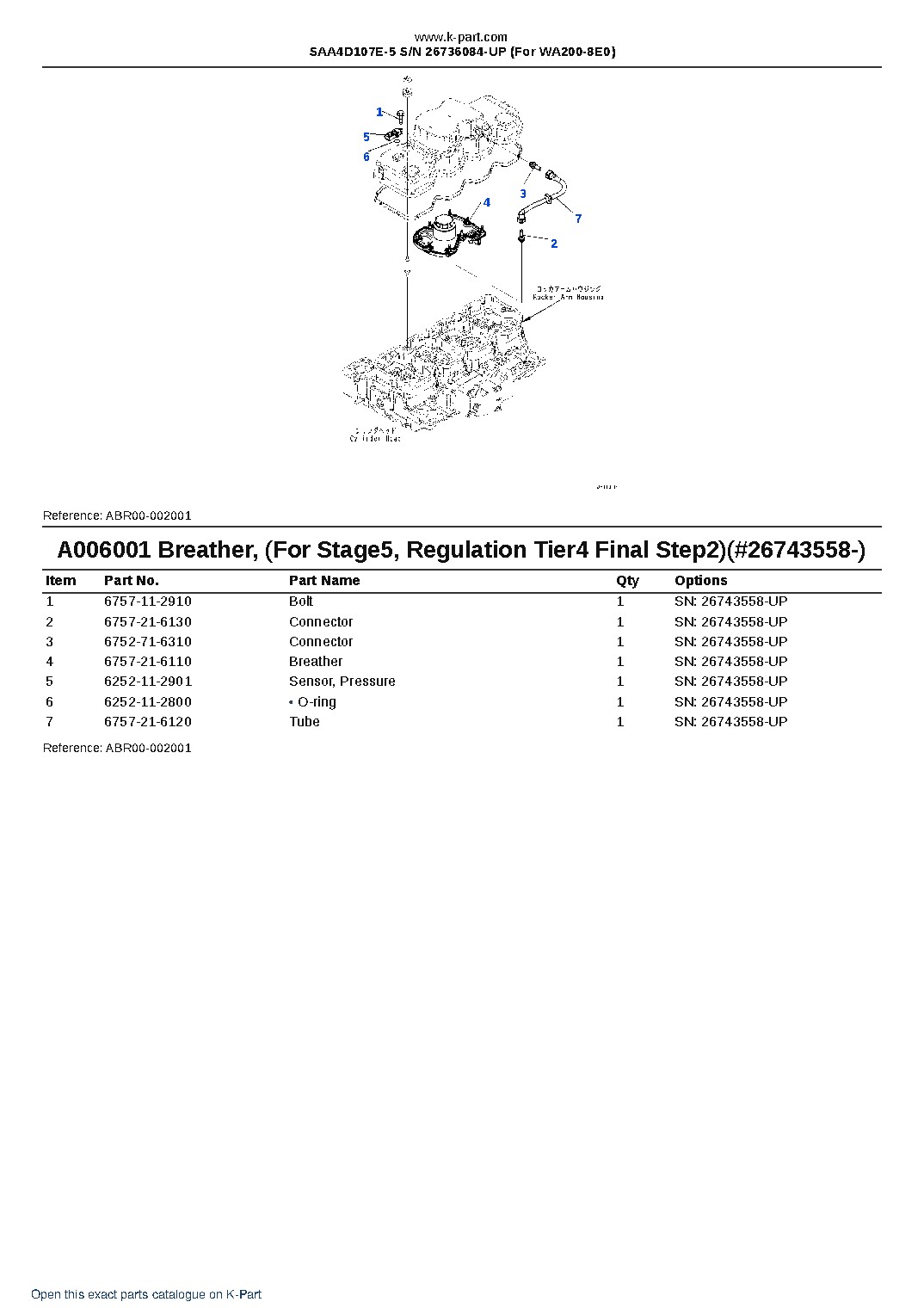 SAA4D107E-5 S/N 26736084-UP (For WA200-8E0) – sample page 6
