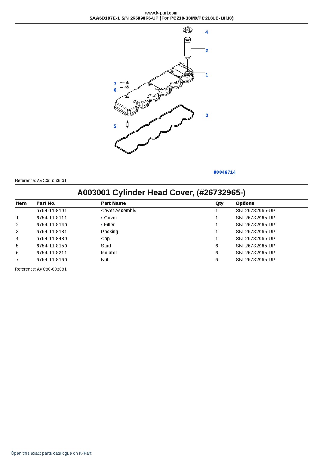 SAA6D107E-1 S/N 26689866-UP (For PC210-10M0/PC210LC-10M0) – sample page 4 SAA6D107E-1 S/N 26689866-UP (For PC210-10M0/PC210LC-10M0) – sample page 4