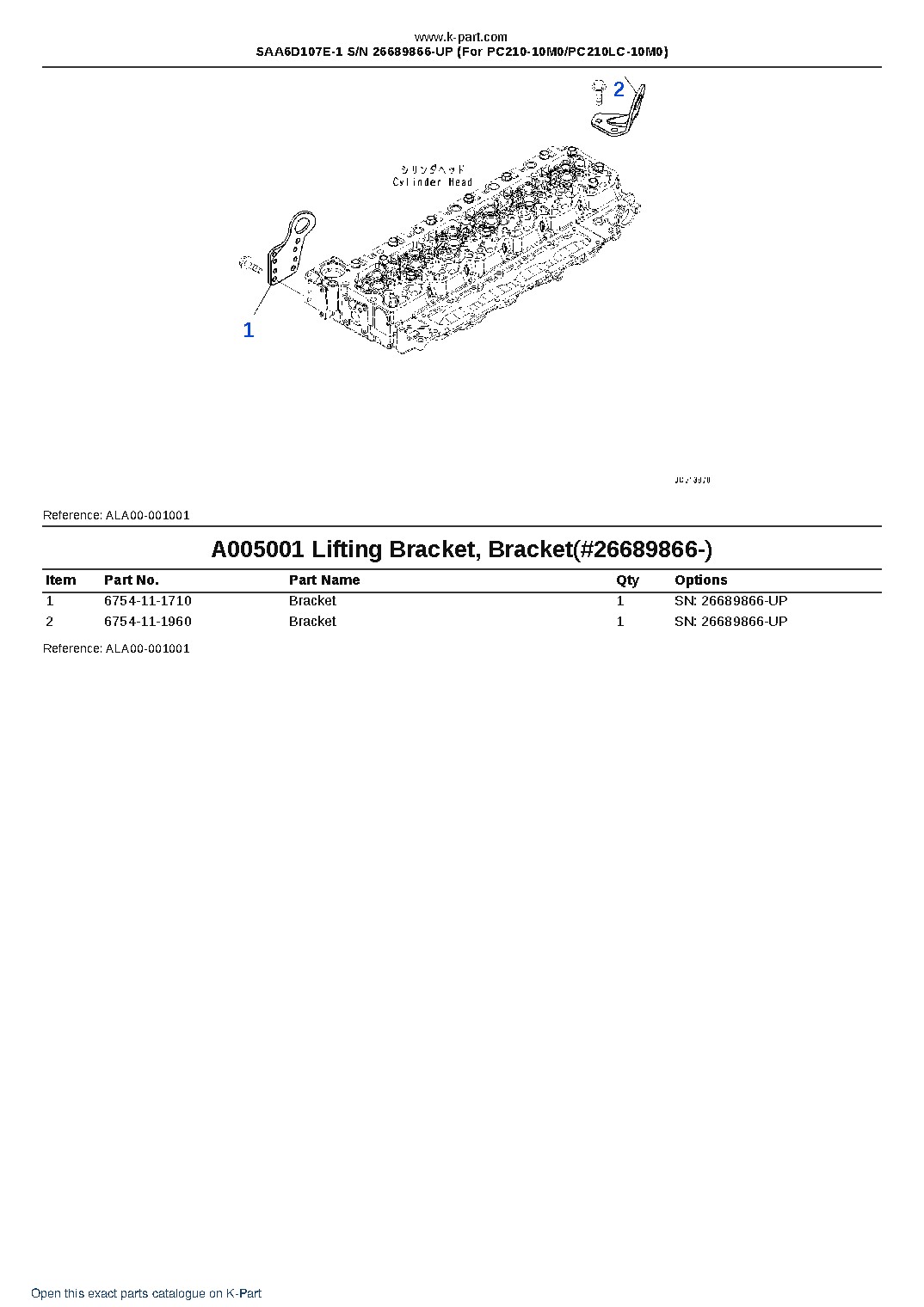SAA6D107E-1 S/N 26689866-UP (For PC210-10M0/PC210LC-10M0) – sample page 6 SAA6D107E-1 S/N 26689866-UP (For PC210-10M0/PC210LC-10M0) – sample page 6