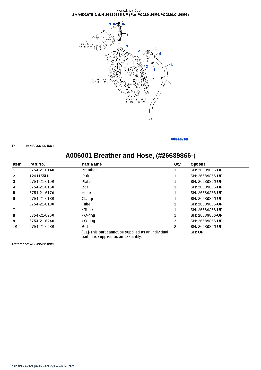 SAA6D107E-1 S/N 26689866-UP (For PC210-10M0/PC210LC-10M0) – sample page 7 SAA6D107E-1 S/N 26689866-UP (For PC210-10M0/PC210LC-10M0) – sample page 7