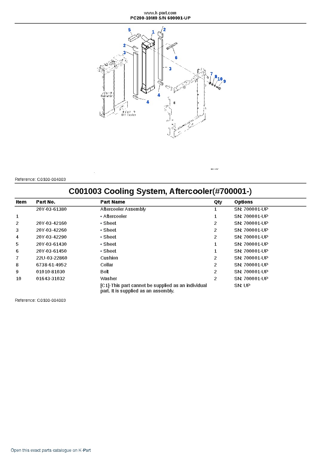 PC200-10M0 S/N 600001-UP – sample page 10 PC200-10M0 S/N 600001-UP – sample page 10