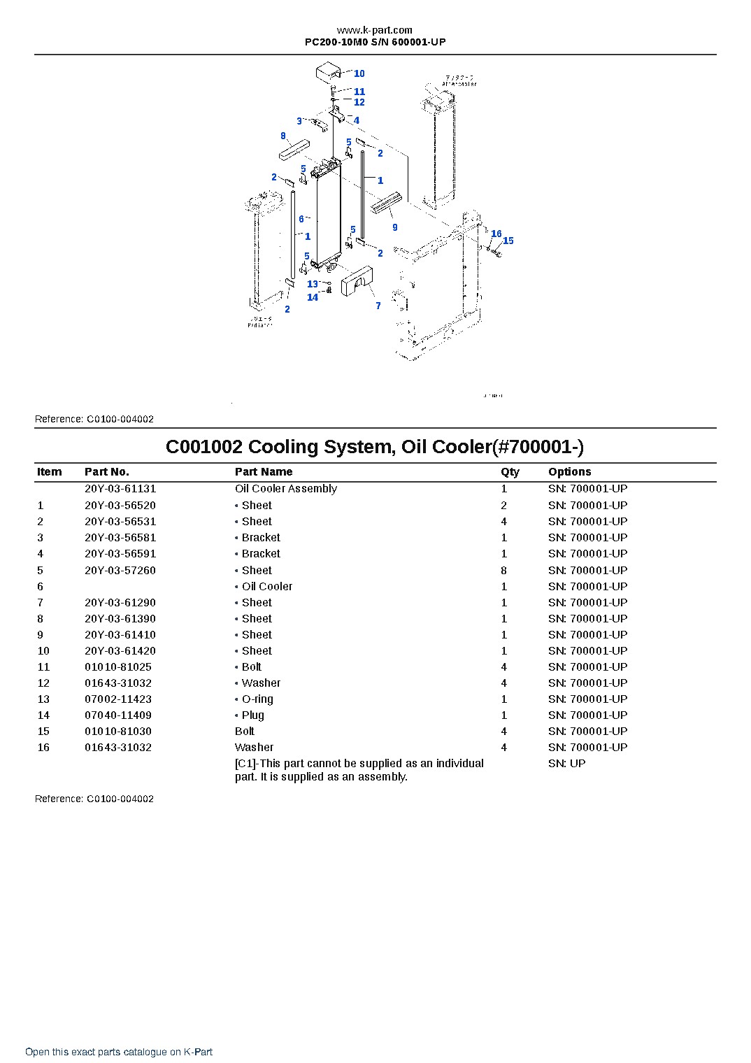 PC200-10M0 S/N 600001-UP – sample page 9 PC200-10M0 S/N 600001-UP – sample page 9