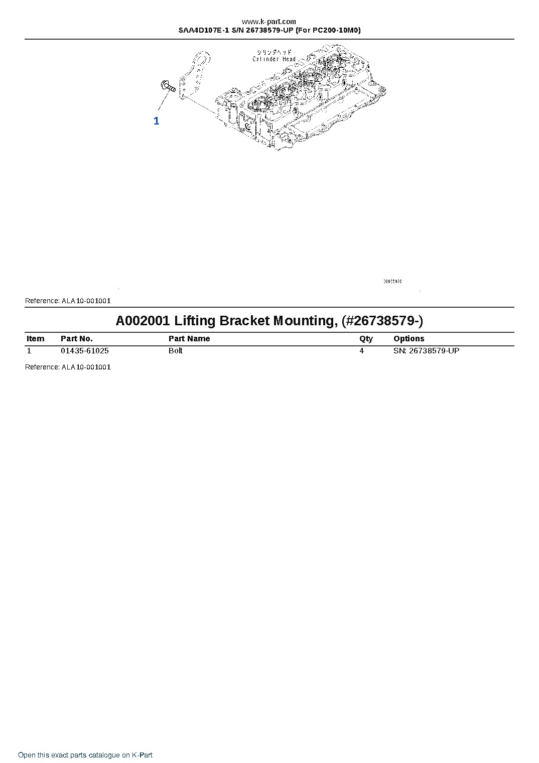 SAA4D107E-1 S/N 26738579-UP (For PC200-10M0) – sample page 2 SAA4D107E-1 S/N 26738579-UP (For PC200-10M0) – sample page 2